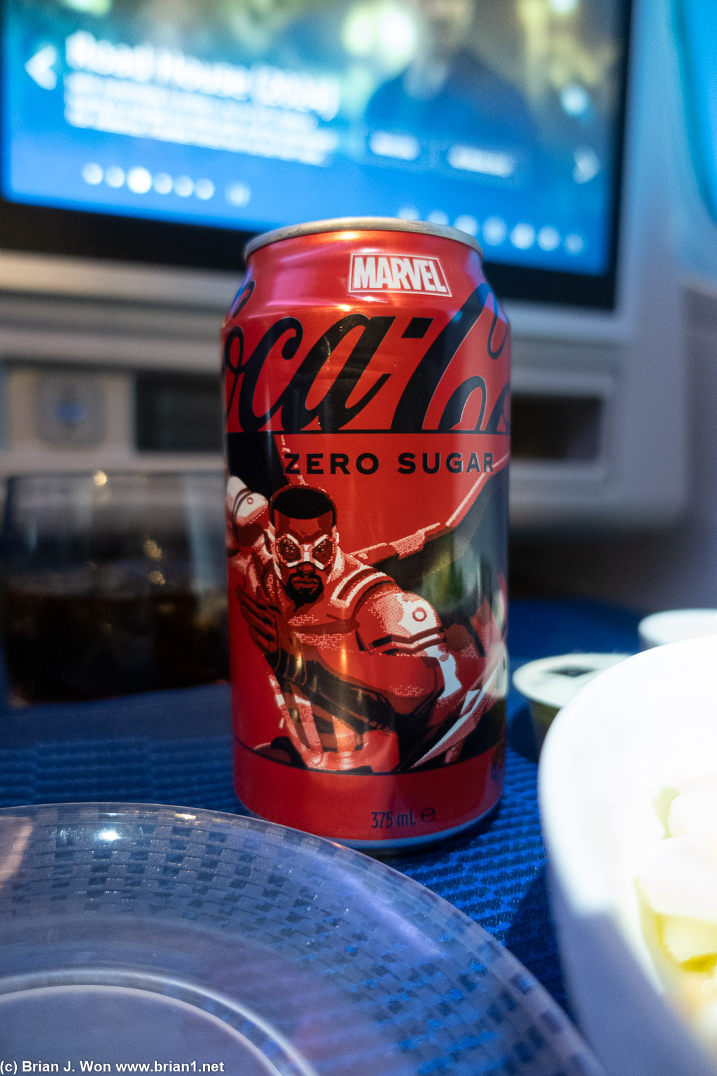 Marvel-themed Coke Zero.