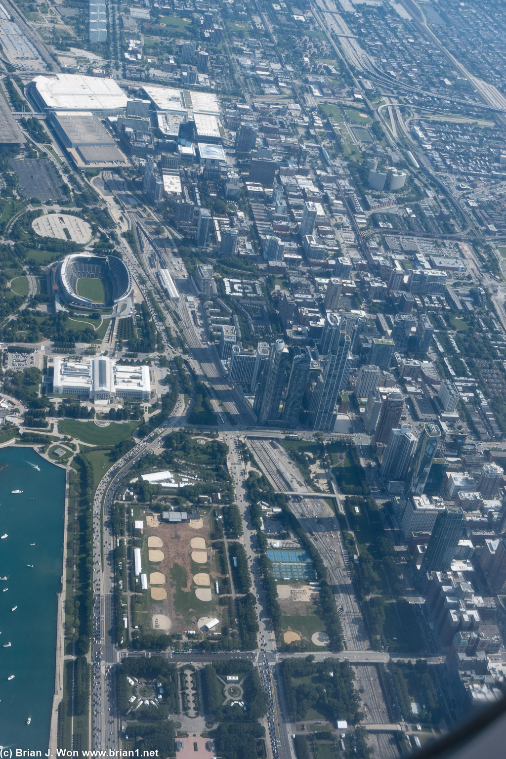 Final approach to Chicago O'Hare.