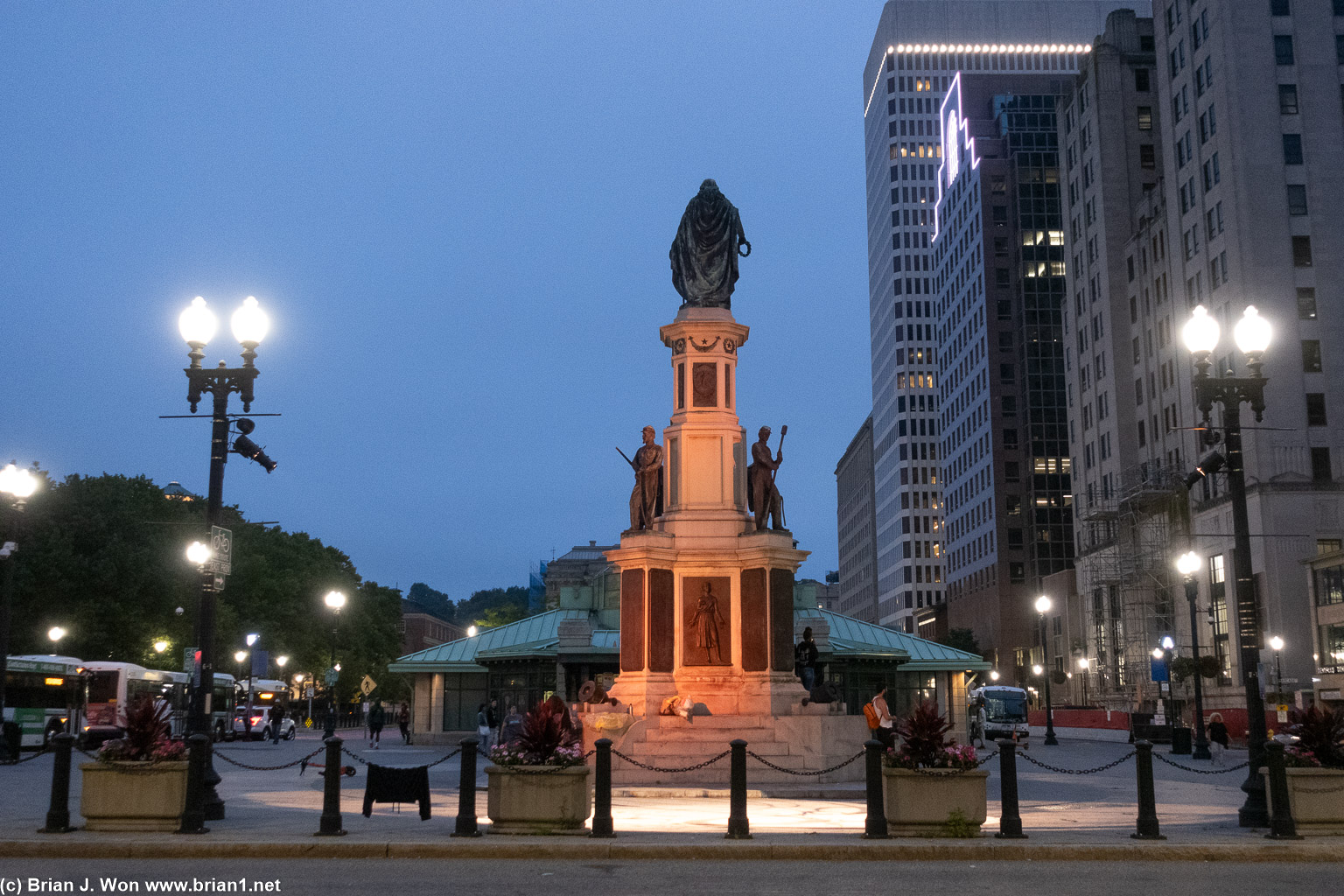 1871 Soldiers and Sailors Monument.