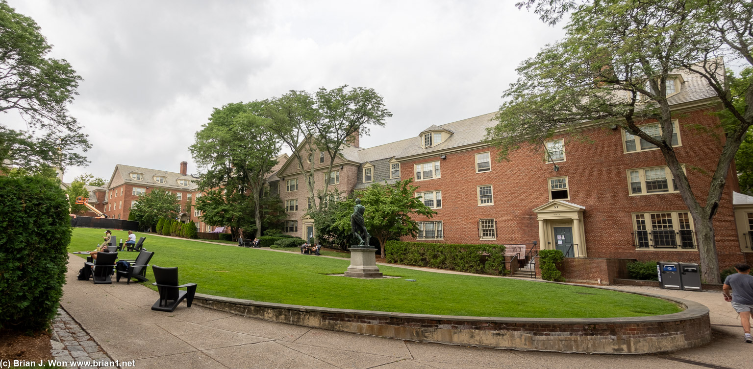 Hughes Court, Brown University.