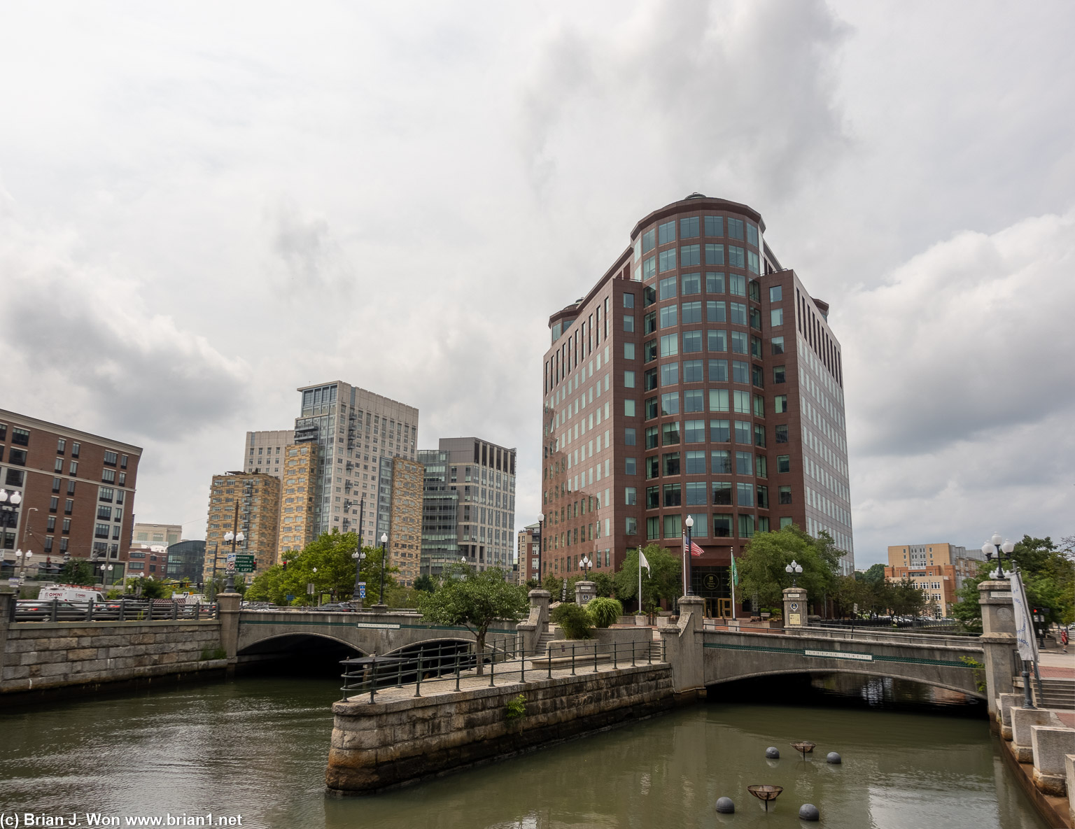 Exchange Terrace/Steeple Street over the Providence River.