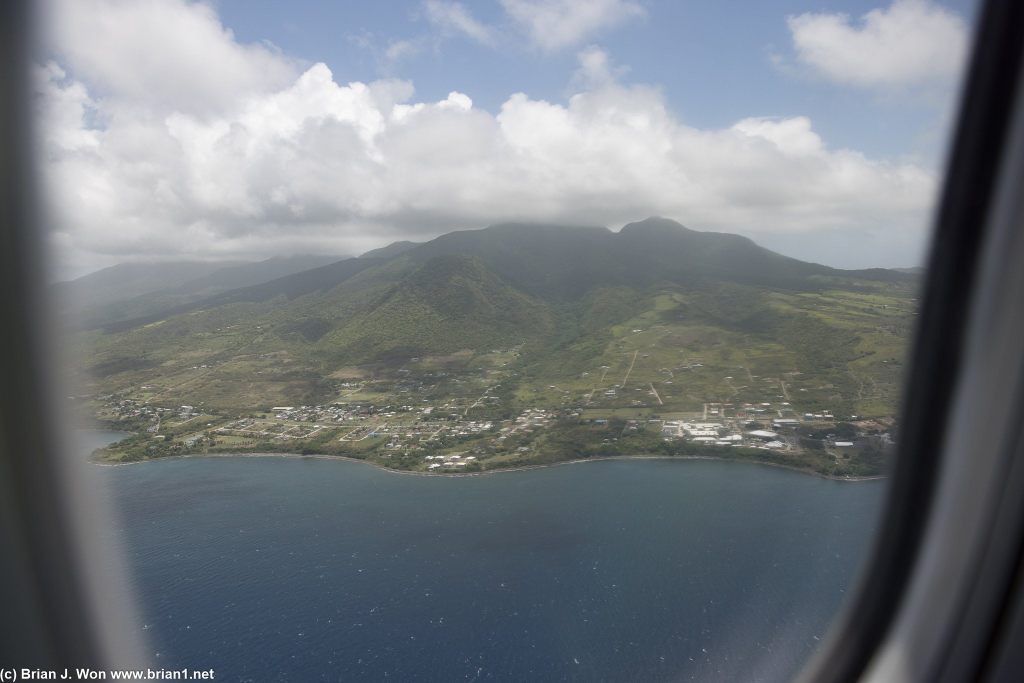 St. Kitts is in sight.