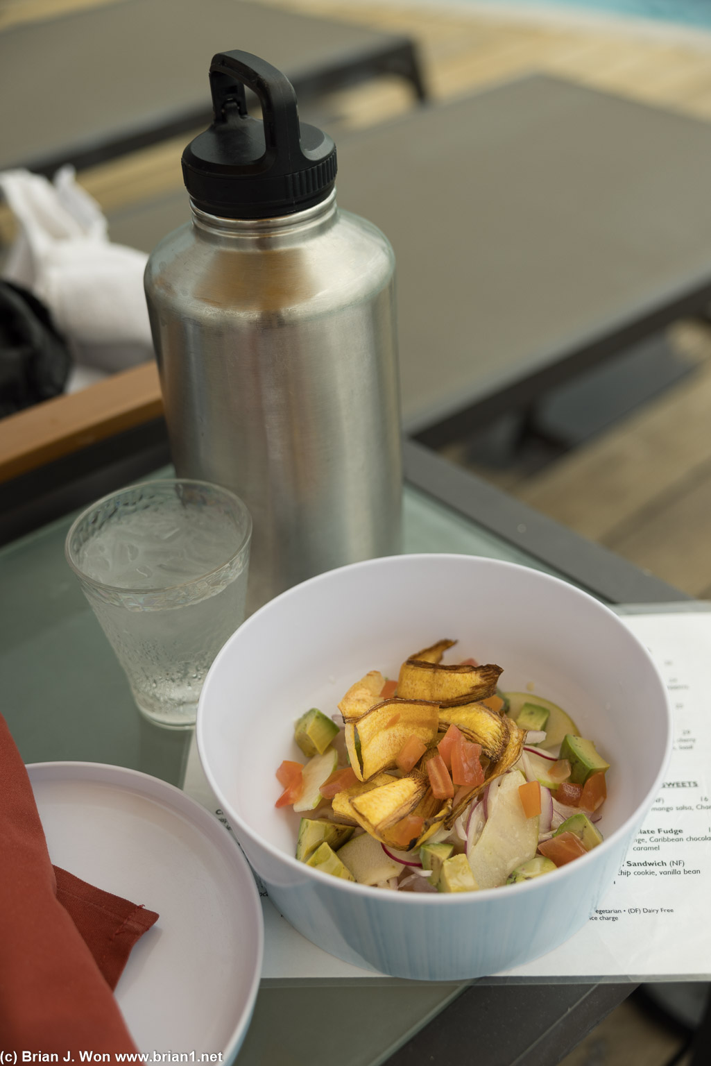 Ceviche for lunch.