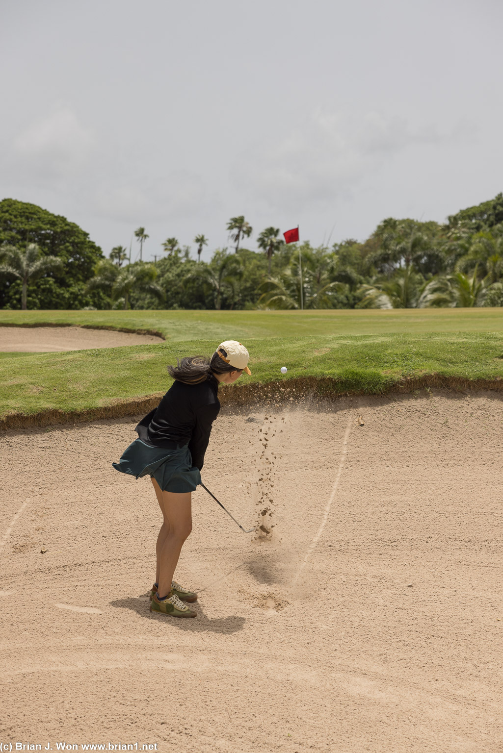 Escaping the sand trap, part 2.