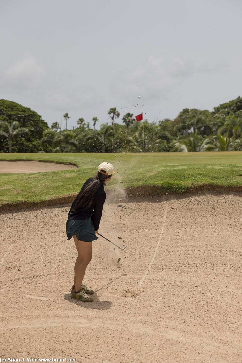 Escaping the sand trap, part 4.