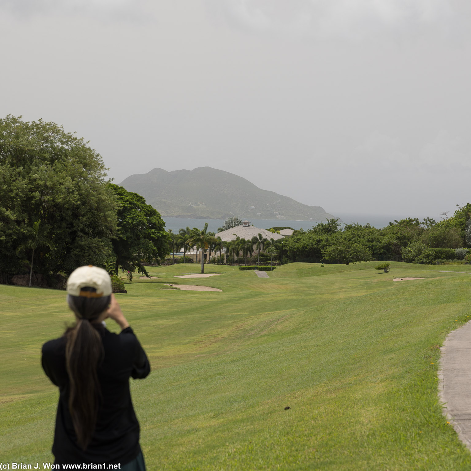 The best view actually is the back 9.