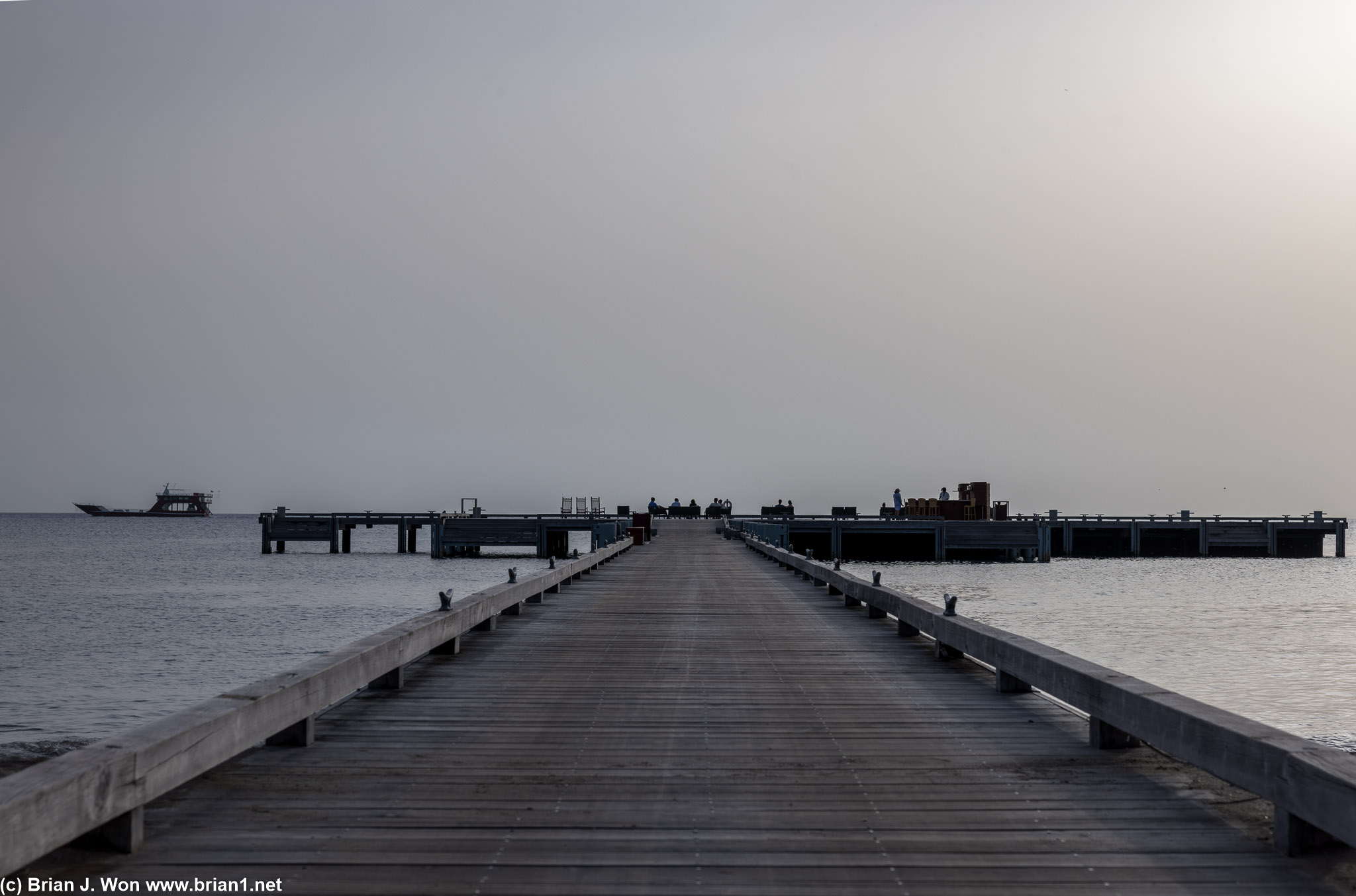 The dock near sunset.