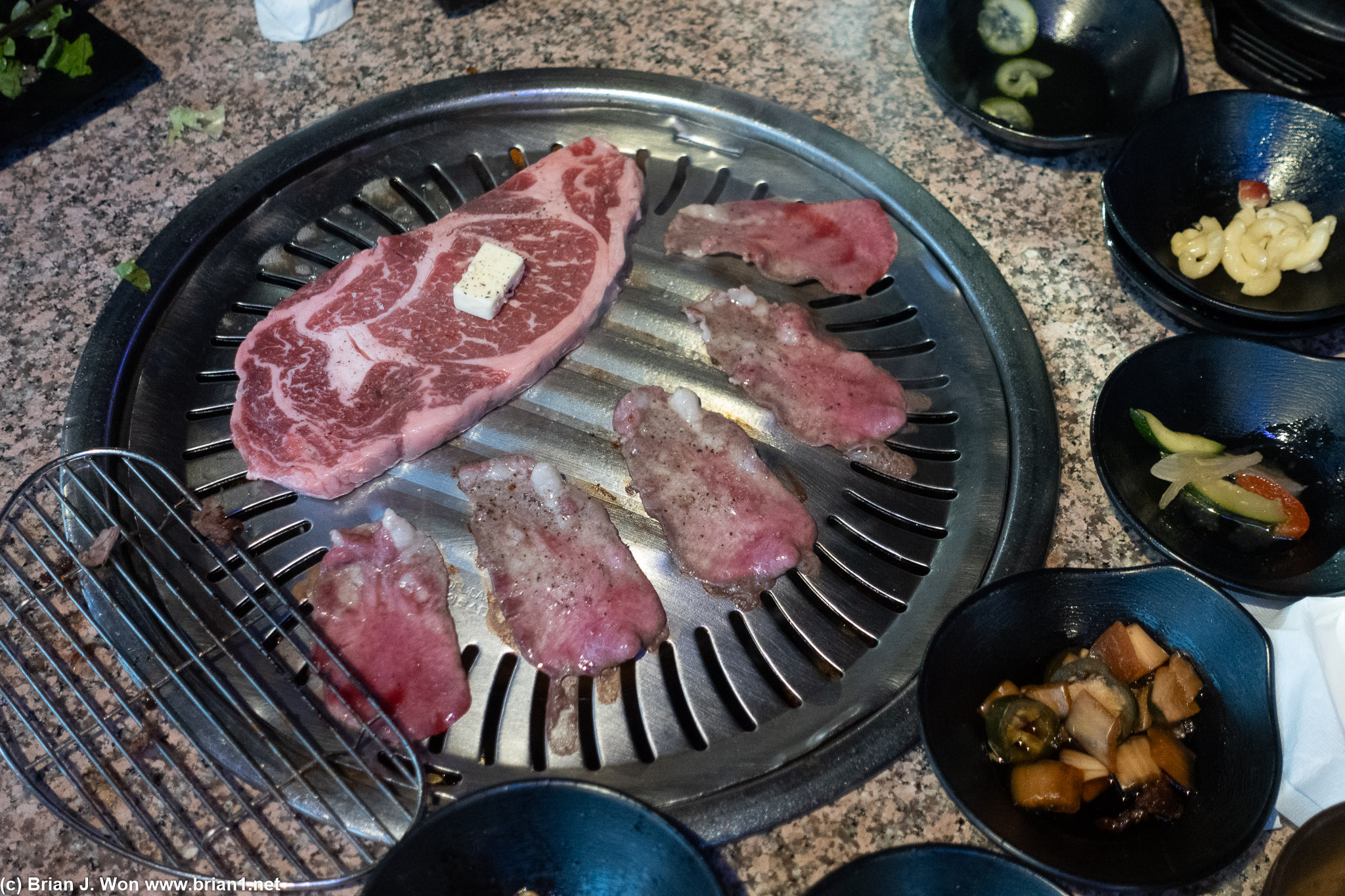 RIbeye and more beef tongue.