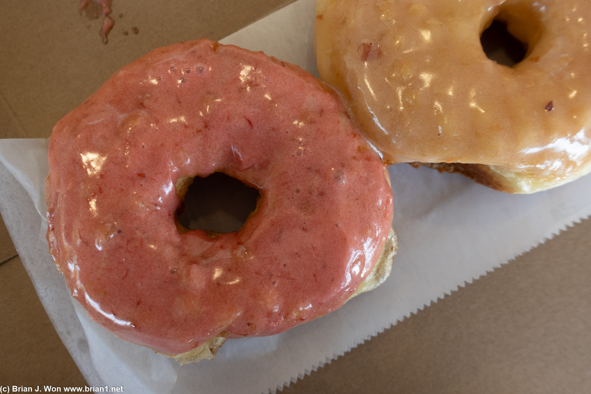 Strawberry glazed.