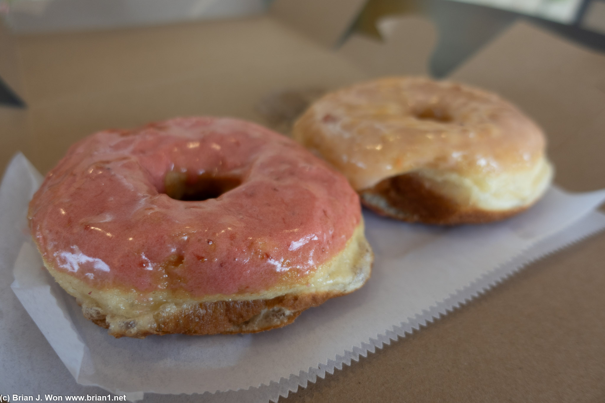 Both donuts.