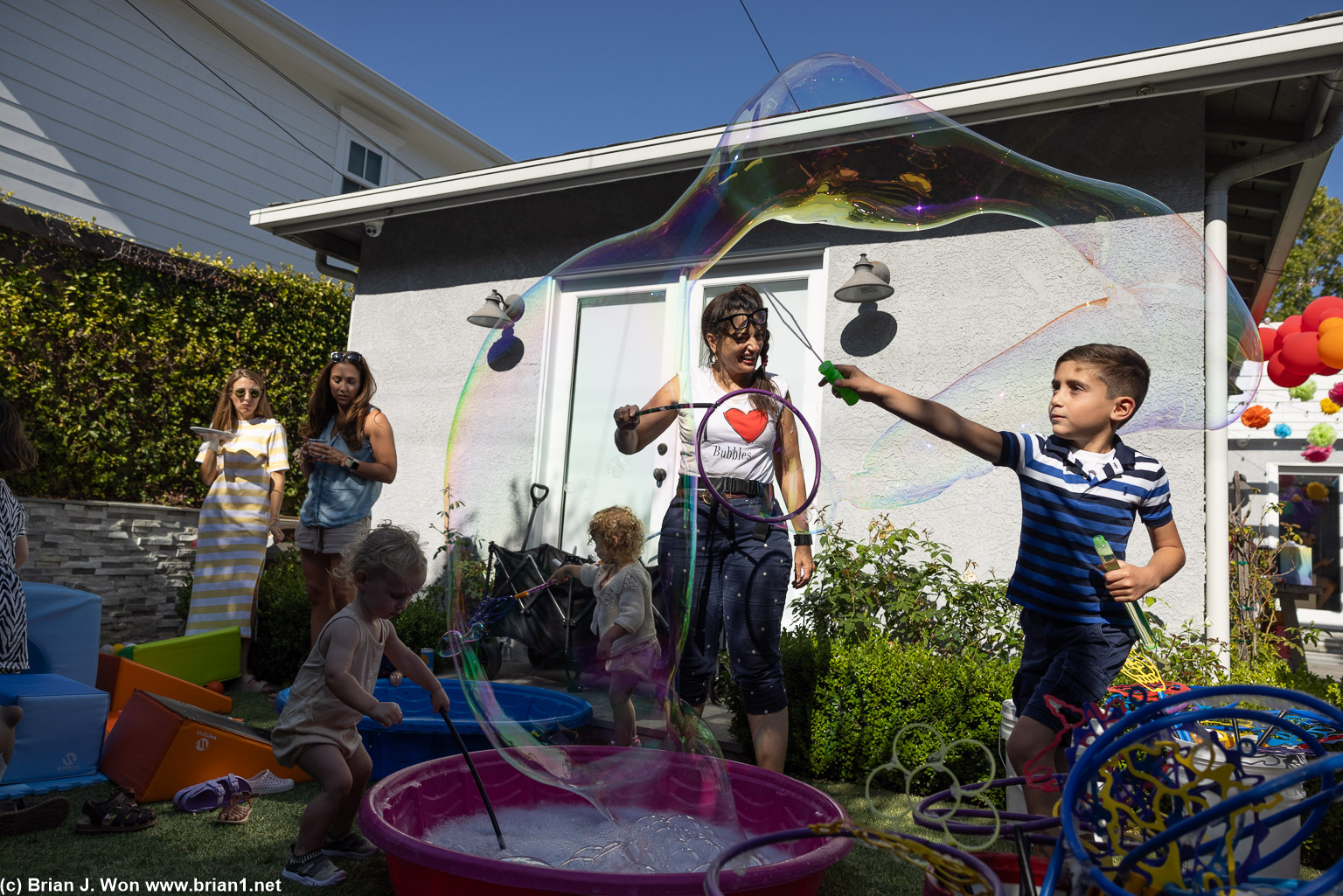 Massive bubbles.