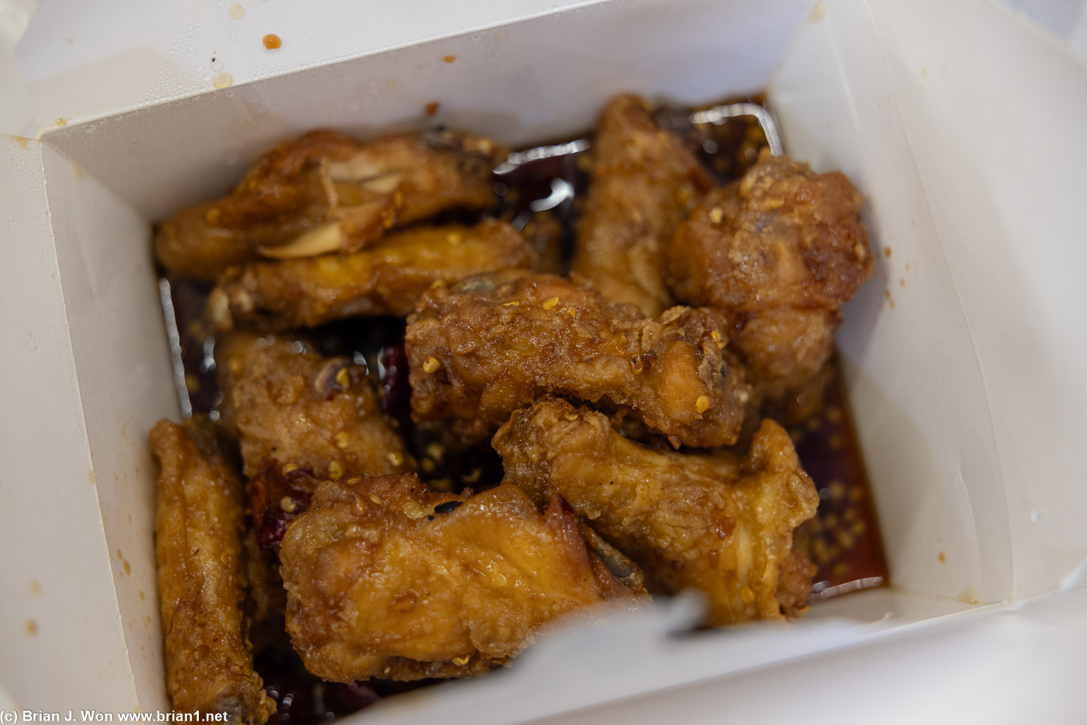 San Tung's famous chicken wings. So good.