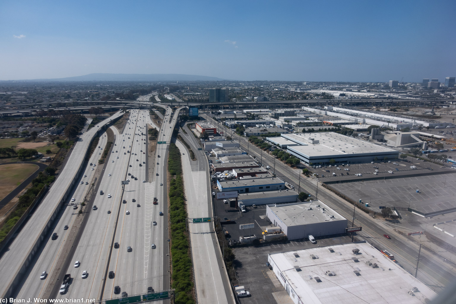 Final approach to LAX.