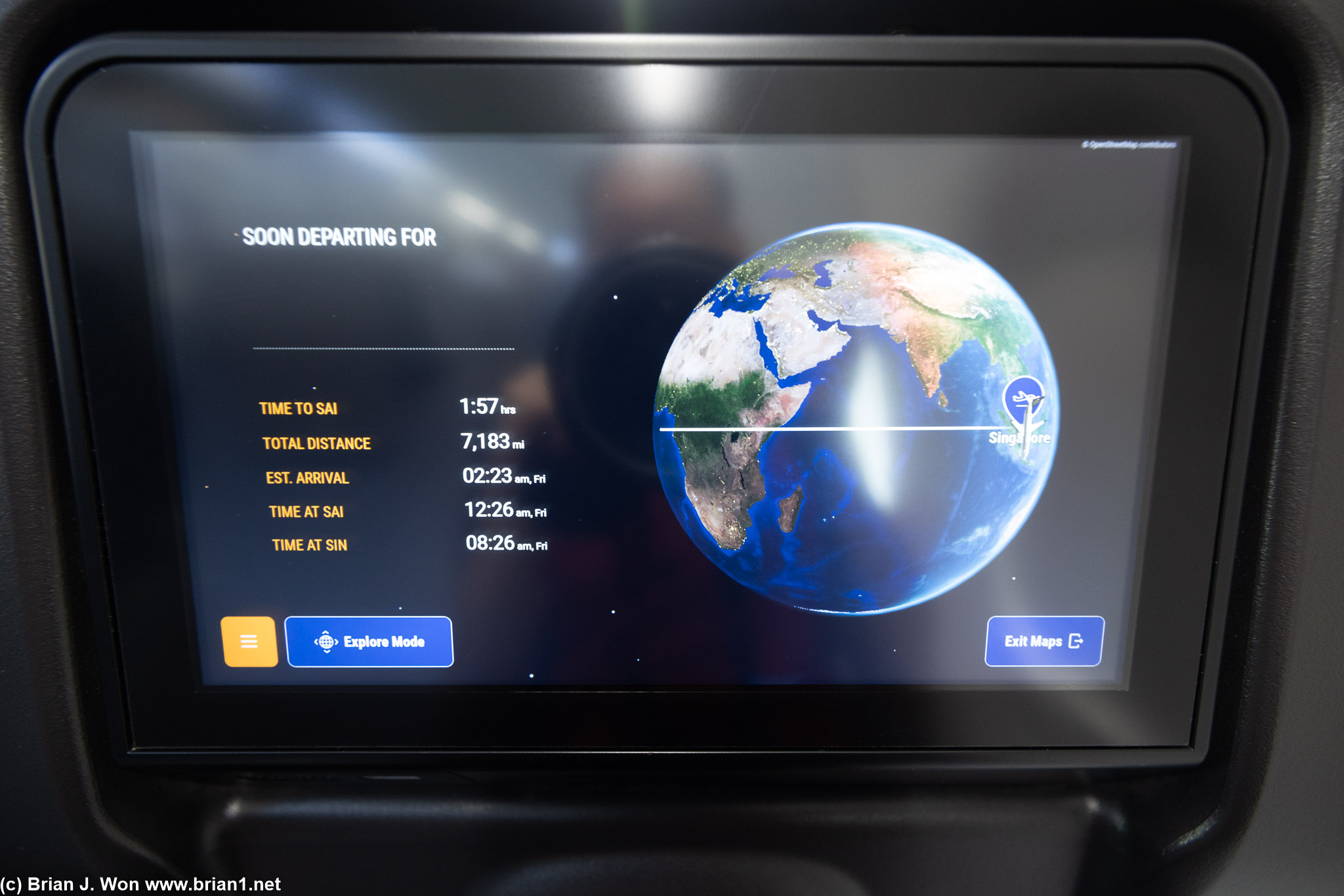 7,138 miles in less than 2 hours? Uhhhh either map is wrong or this 737 MAX is supersonic.