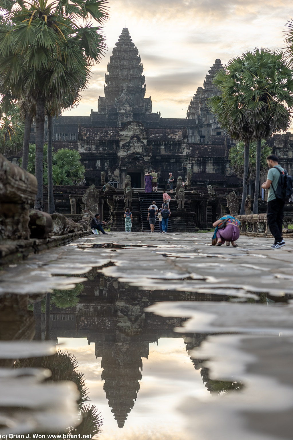 Not sure if I like the shot with more tourists in it or if I like this one with less tourists in it.