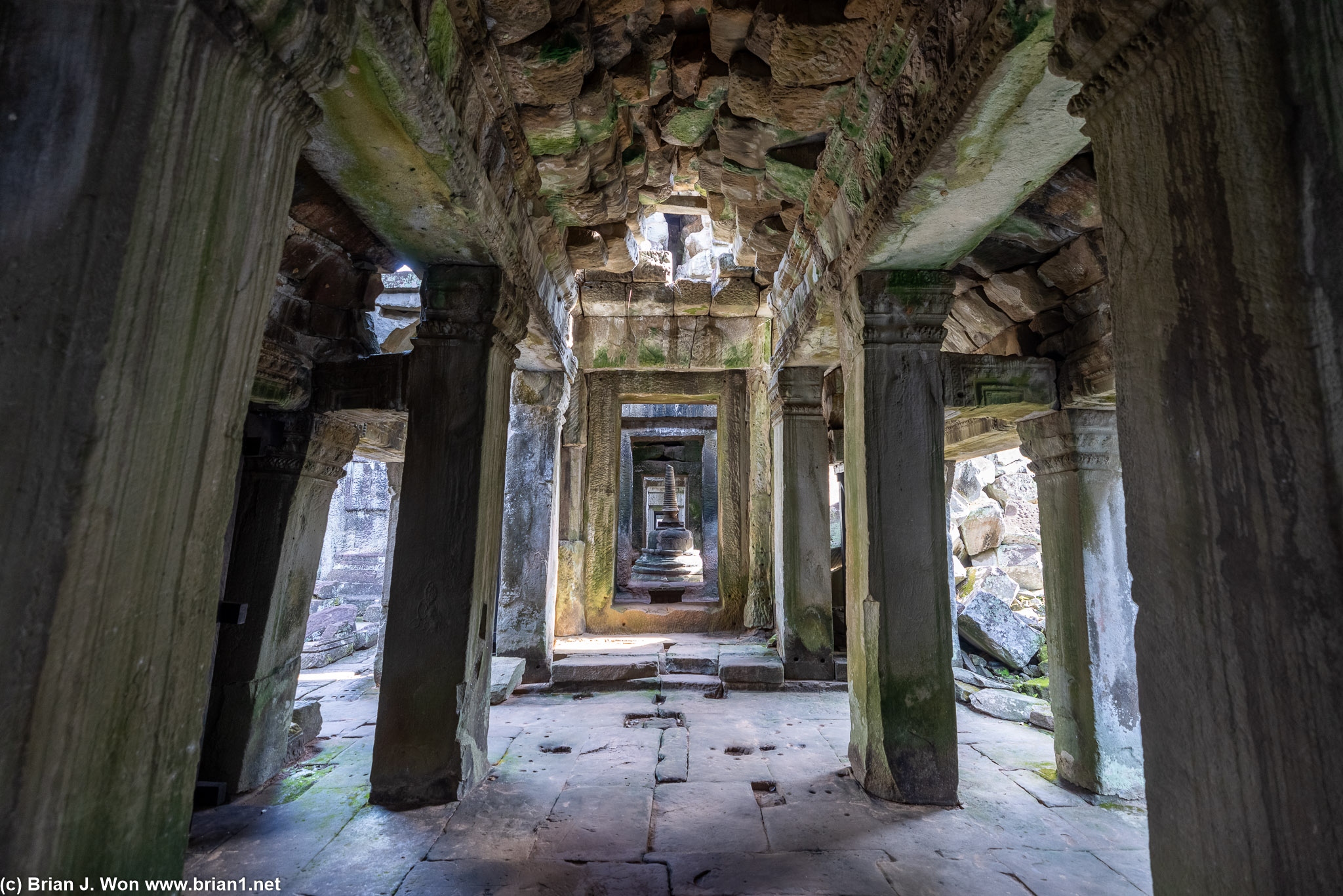 The very center of Preah Khan.