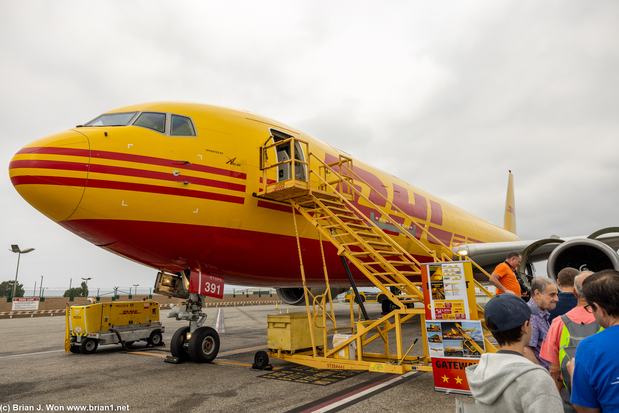 DHL 767-300 converted freighter.