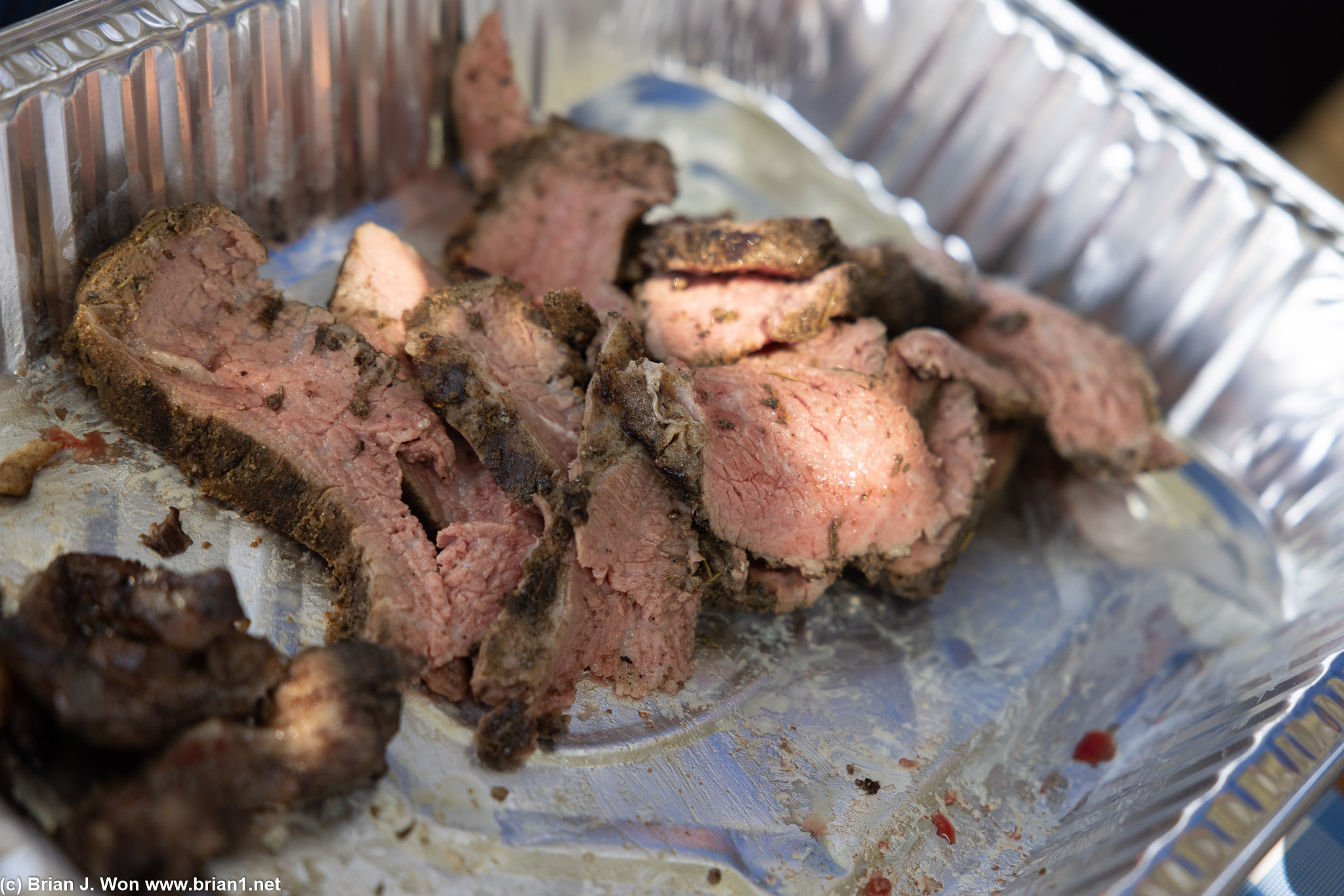 Tom's tri-tip.