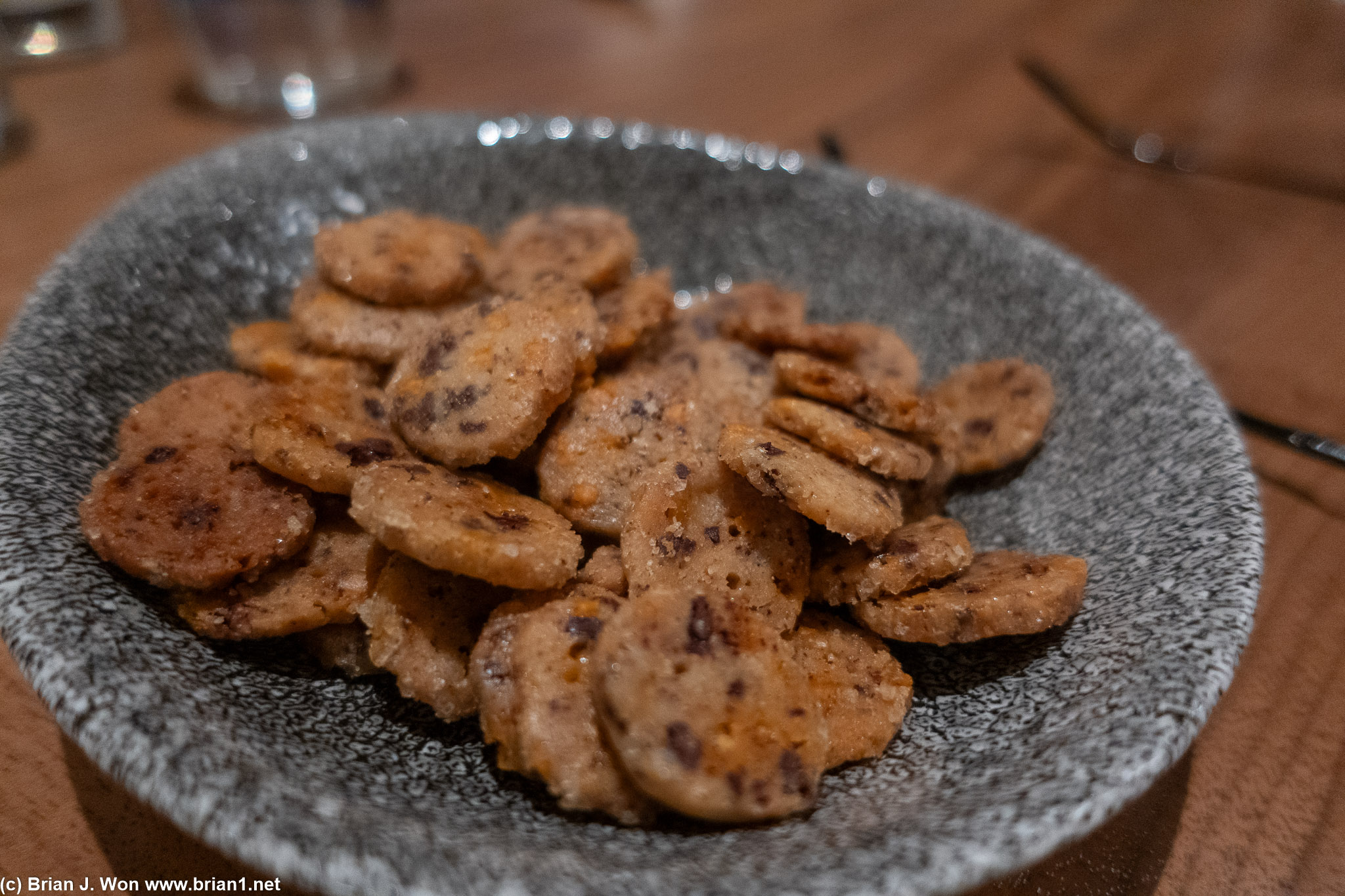 Mini cookies were addictive.