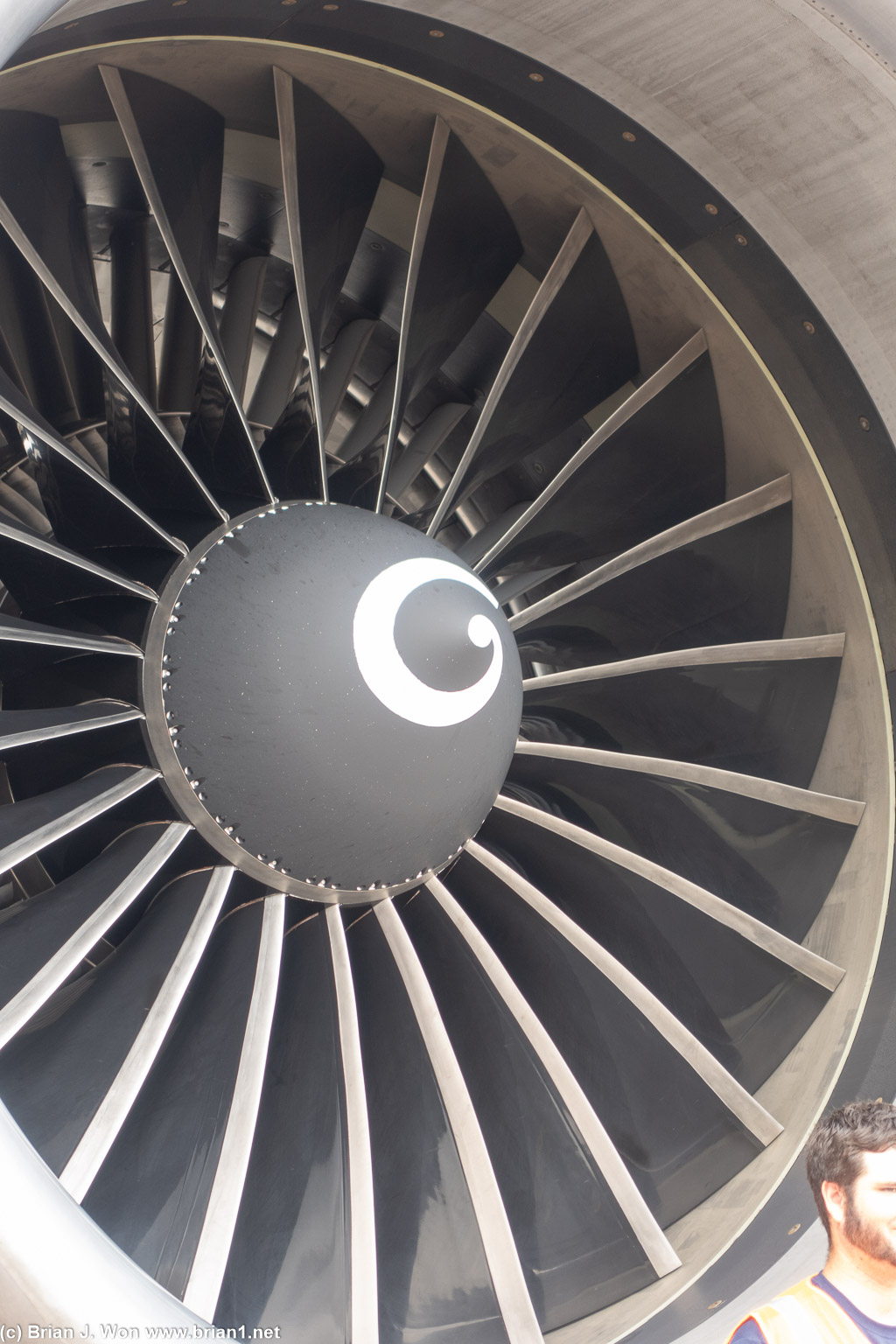 GE90 on a 777-200ER.