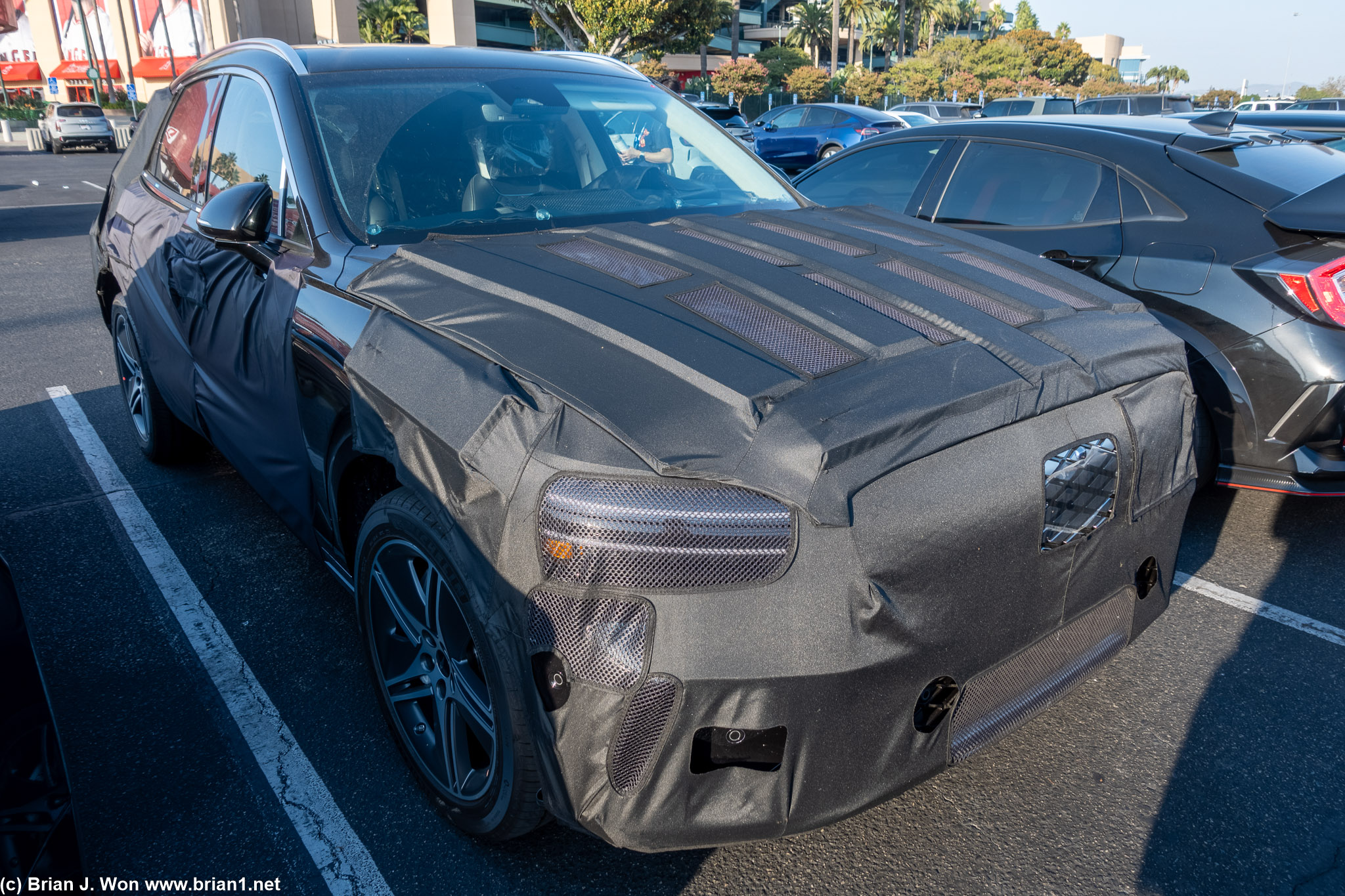 Lots of hood and front end camo.