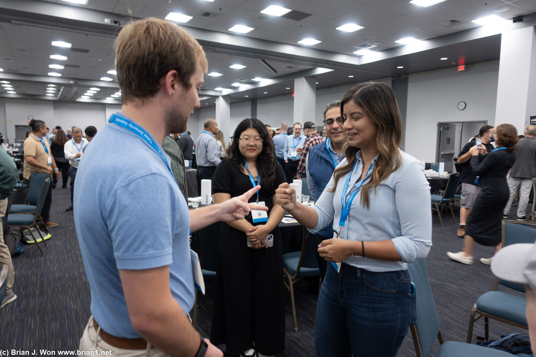 Icebreaker this time is rock-paper-scissor.