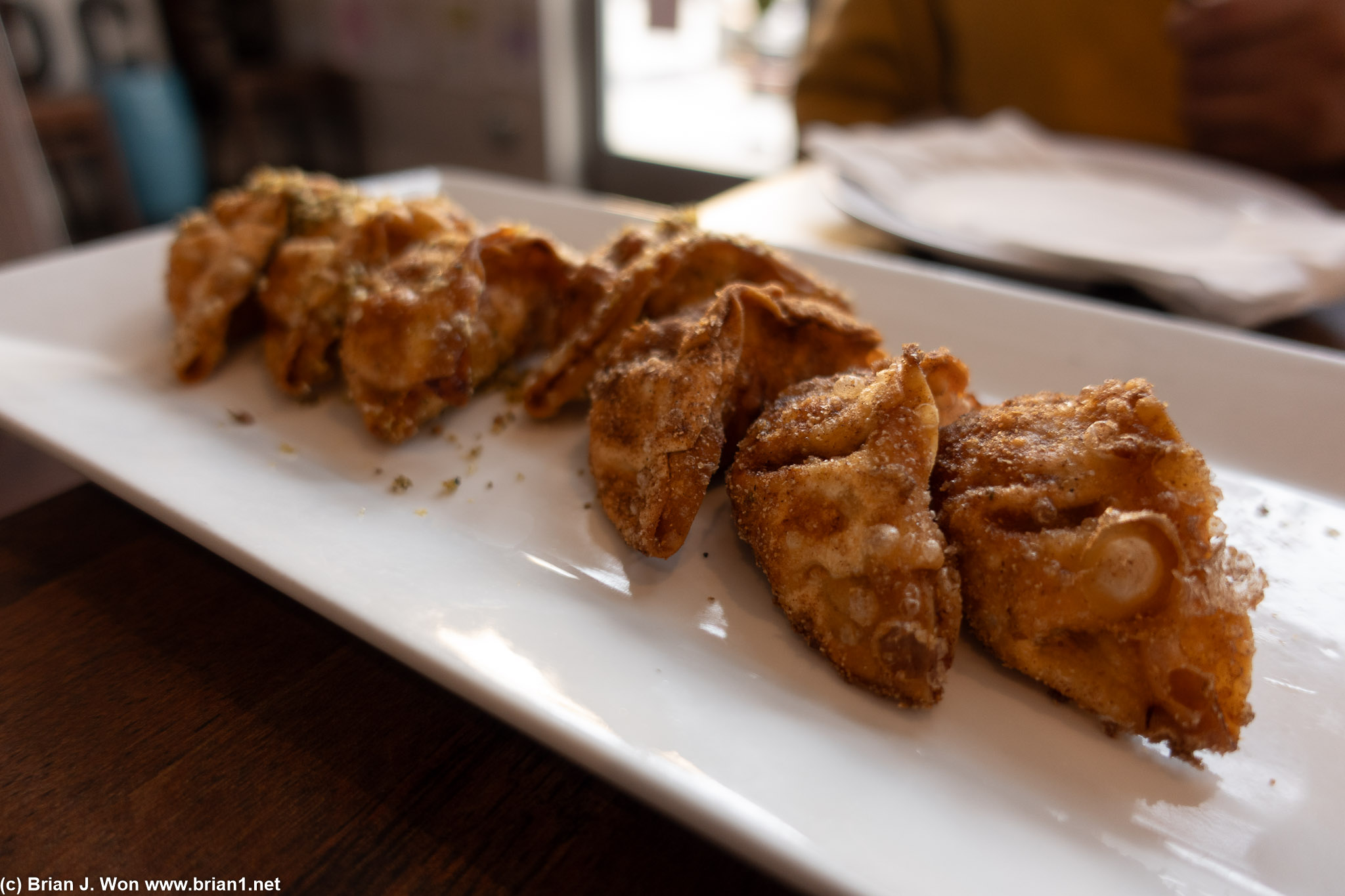 Madison's potstickers.