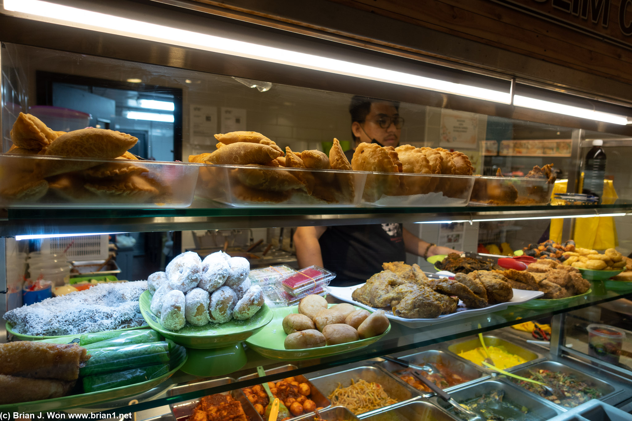 One of the few stalls open for breakfast at the Terminal 1 Staff Canteen.