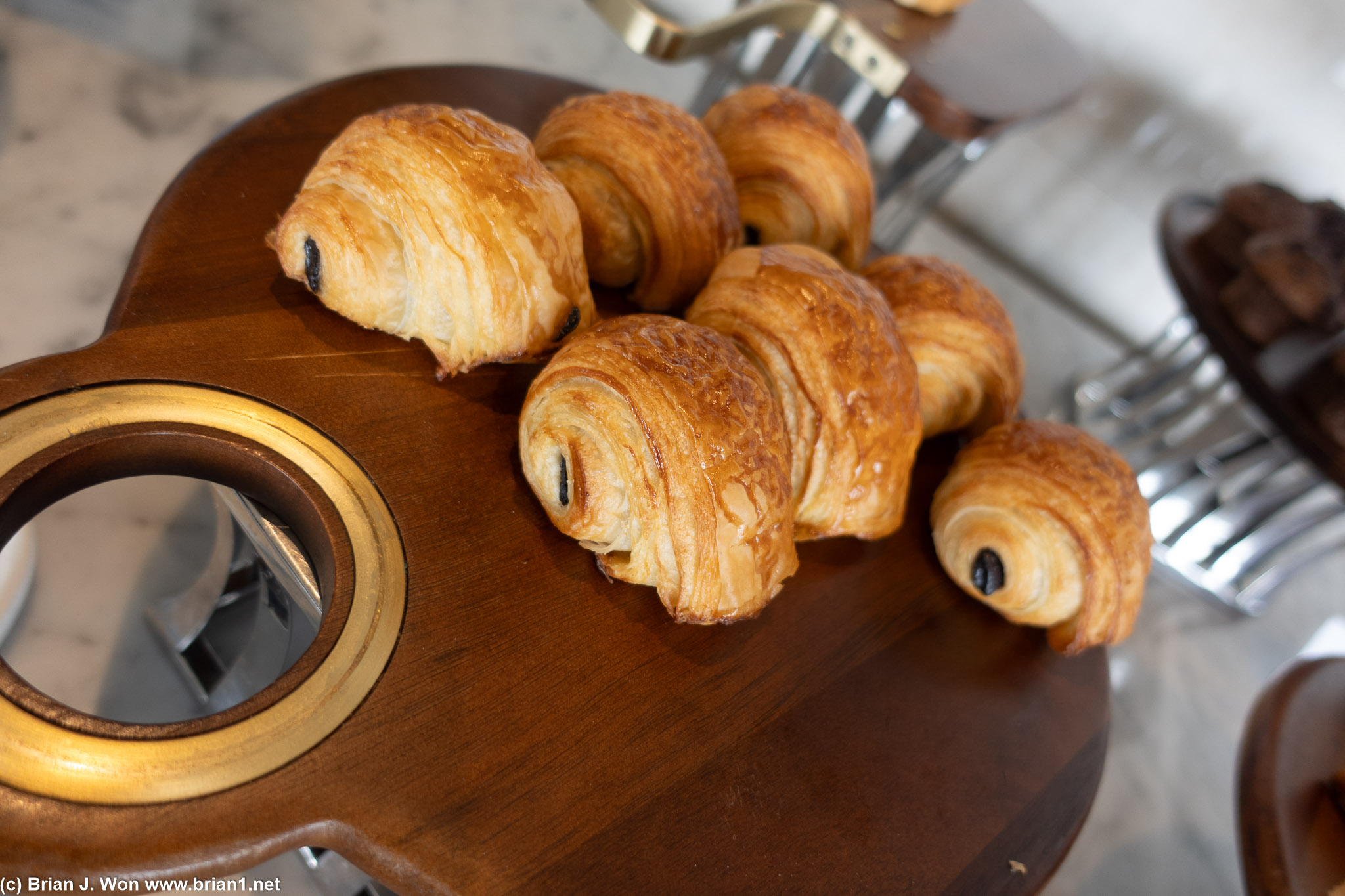 Pain au chocolat. Did not have stomach space to try.