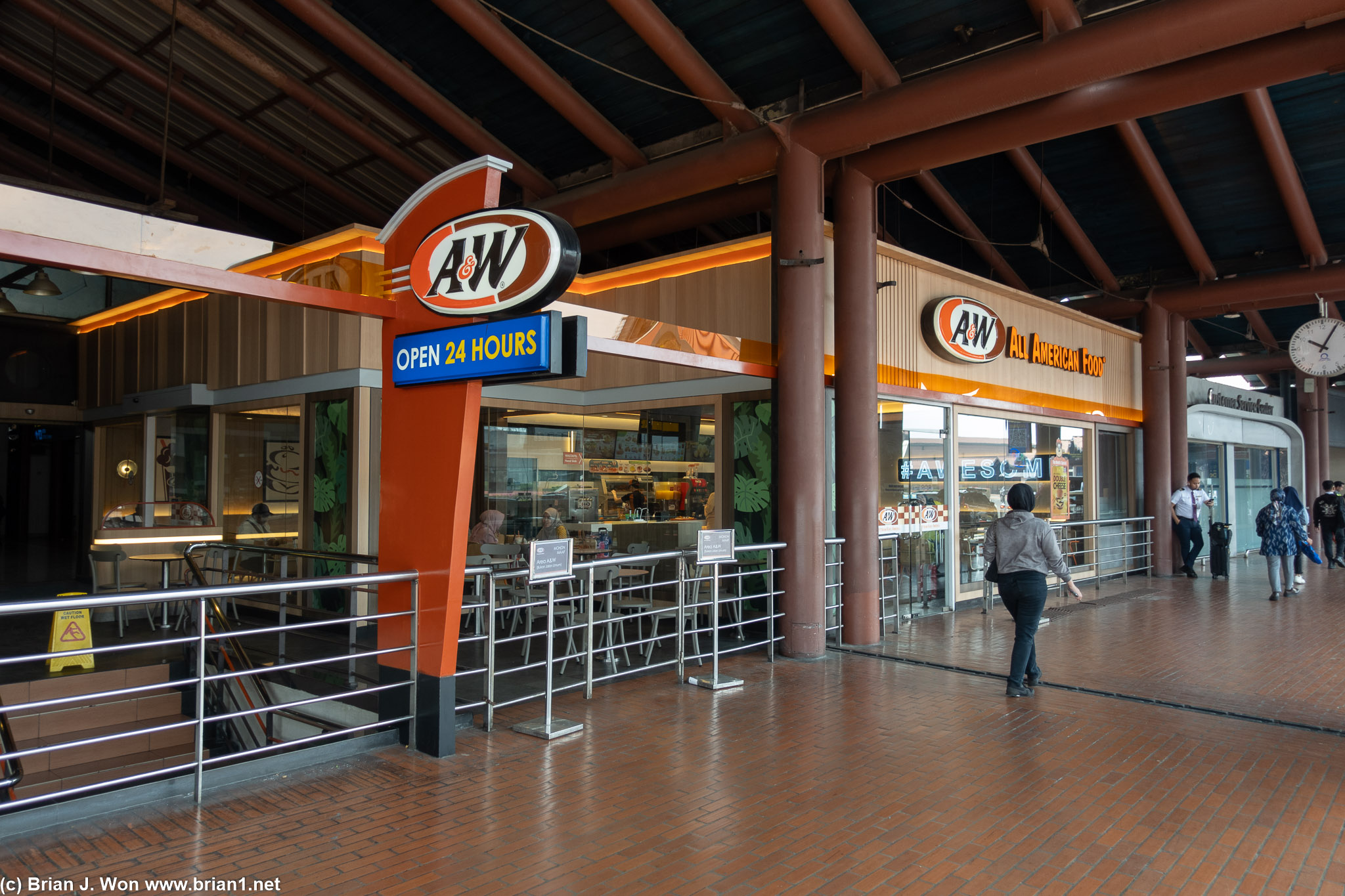 A&W is a thing here??