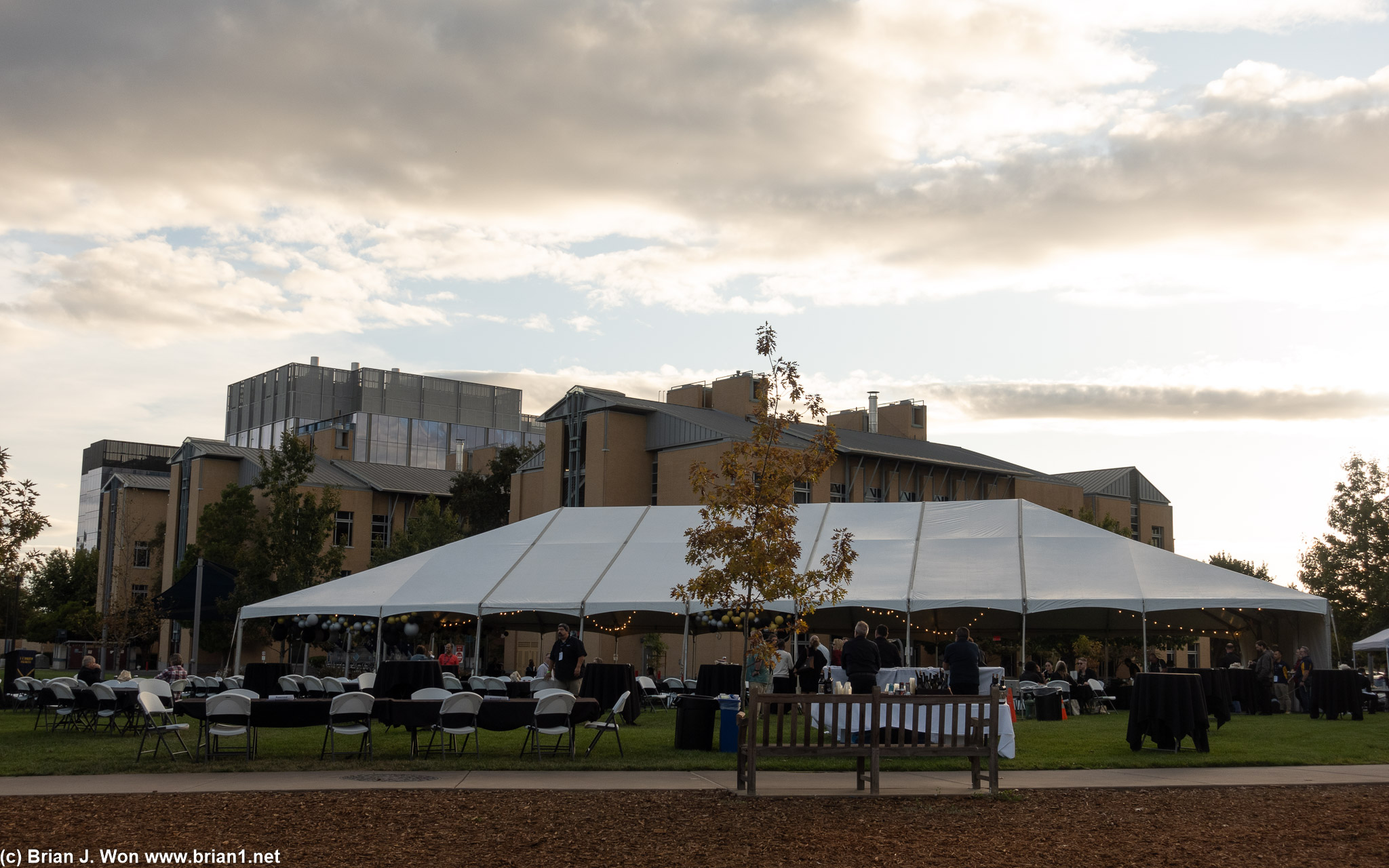 UC Davis Health set up a pavilion for UC Tech.