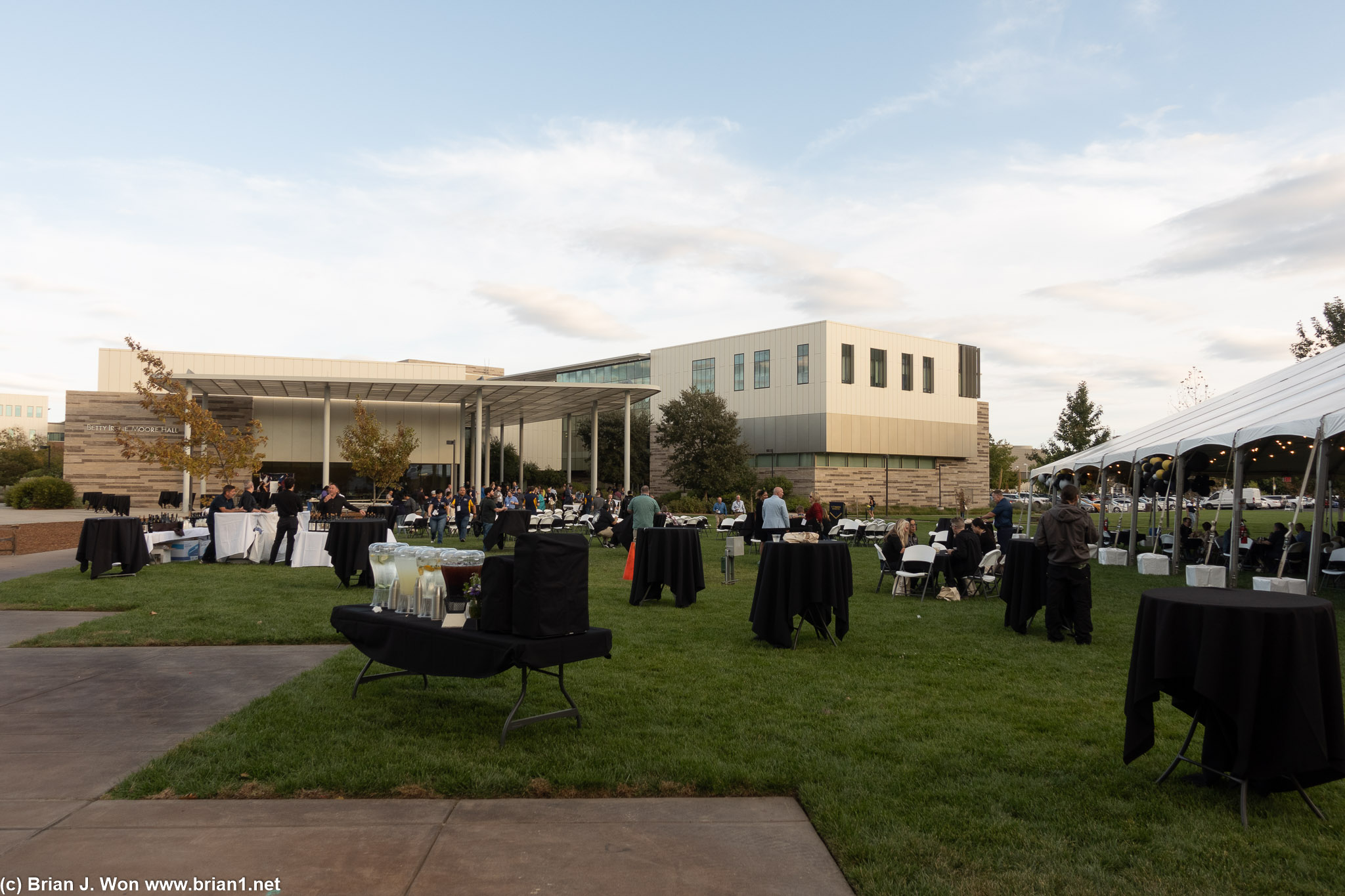 UC Davis Health set up a pavilion for UC Tech.