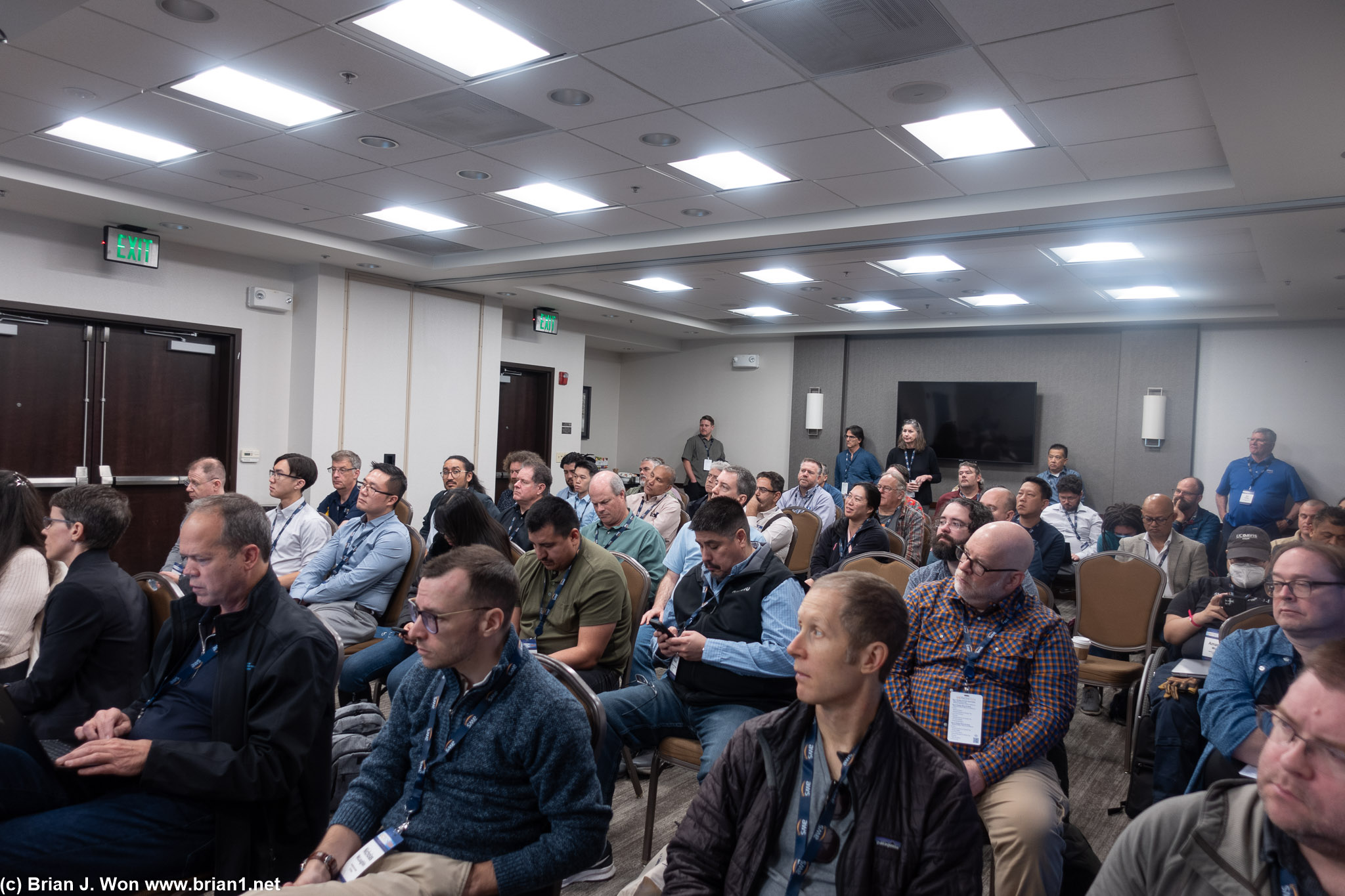 Big crowd in attendance, including UCLA CISO Drake Chang, for Amazon S3 Deep Glacier talk.