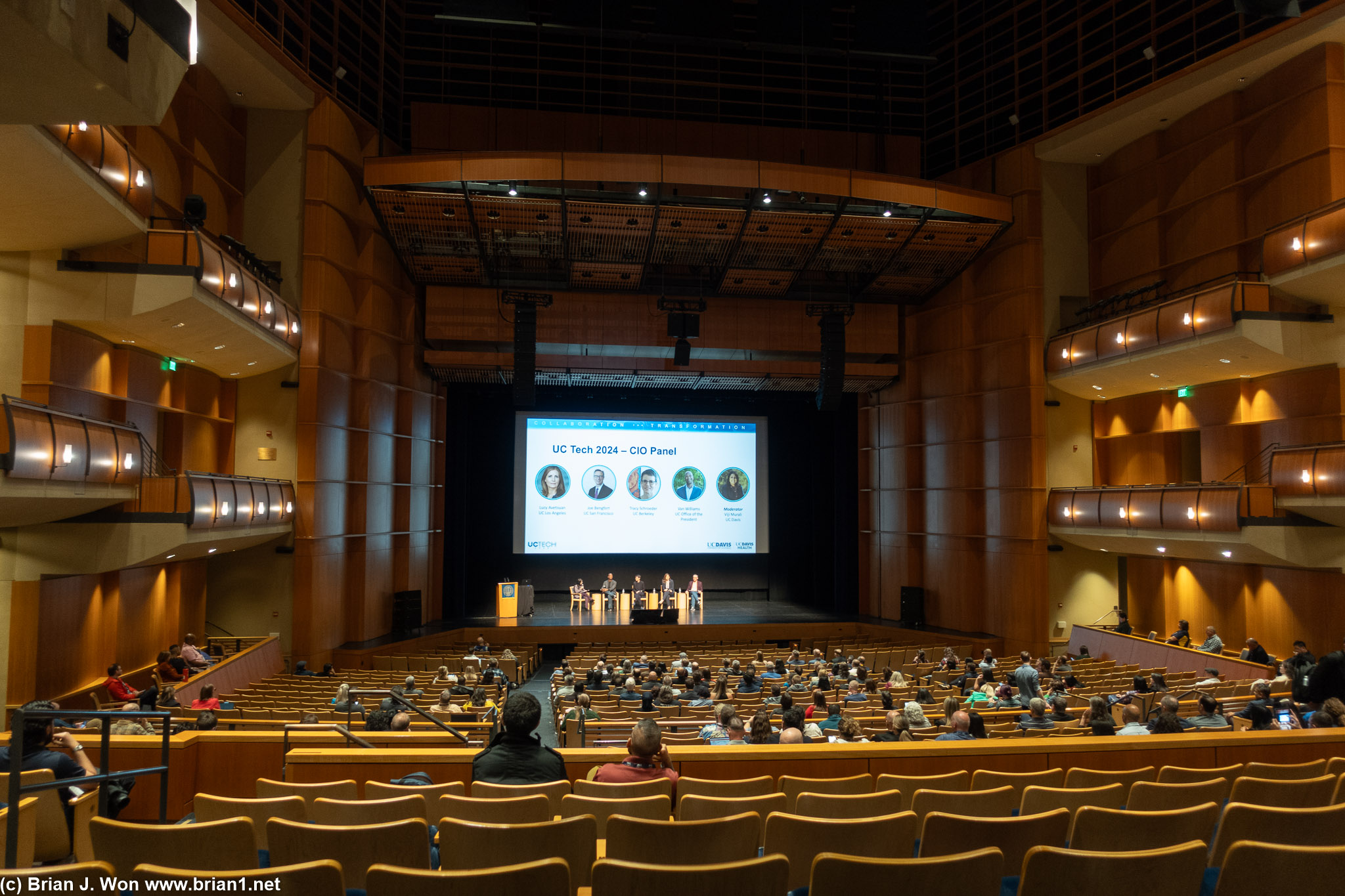 UC Tech CIO panel was, uh, sparsely attended.