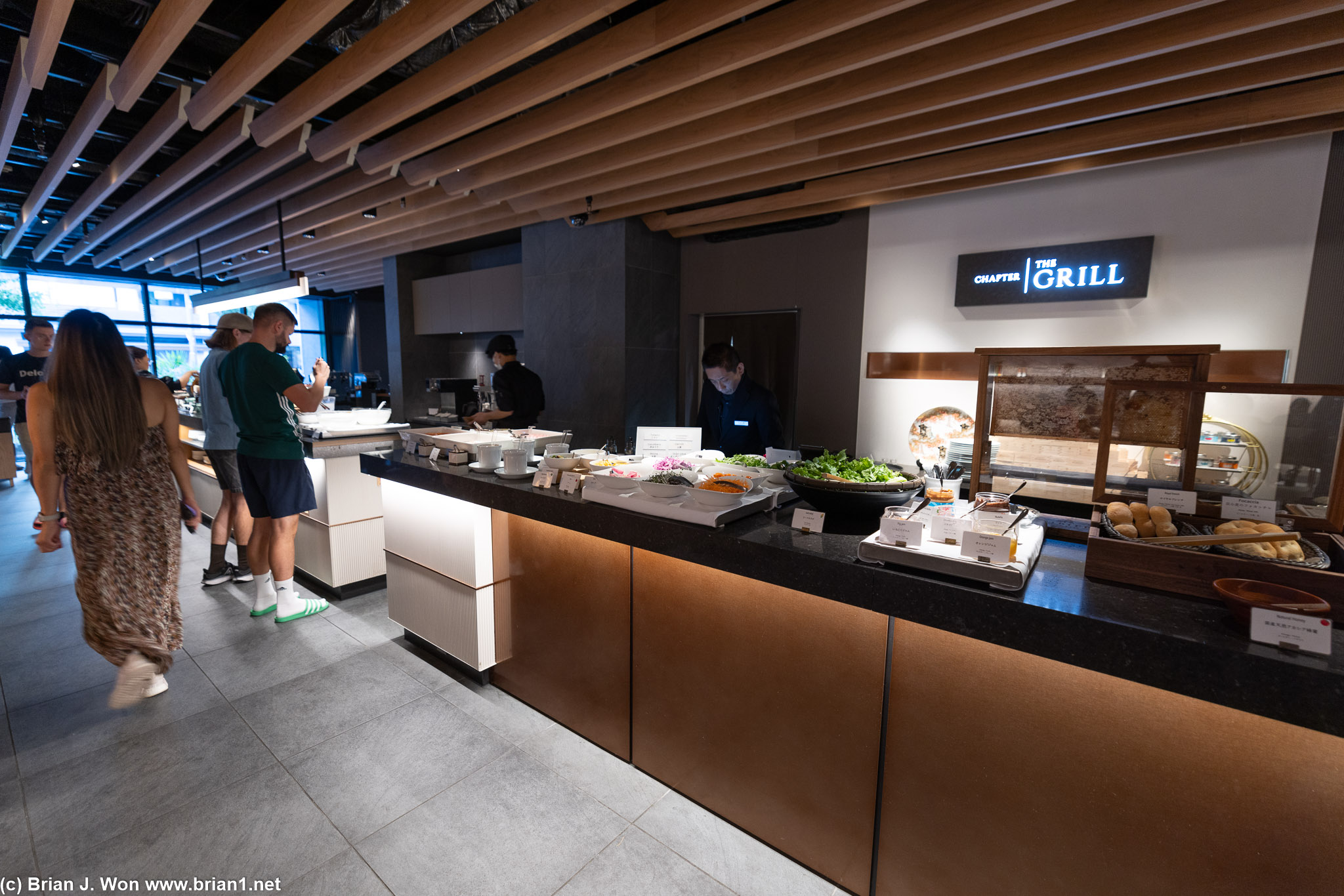 Breakfast buffet at The Chapter Kyoto.