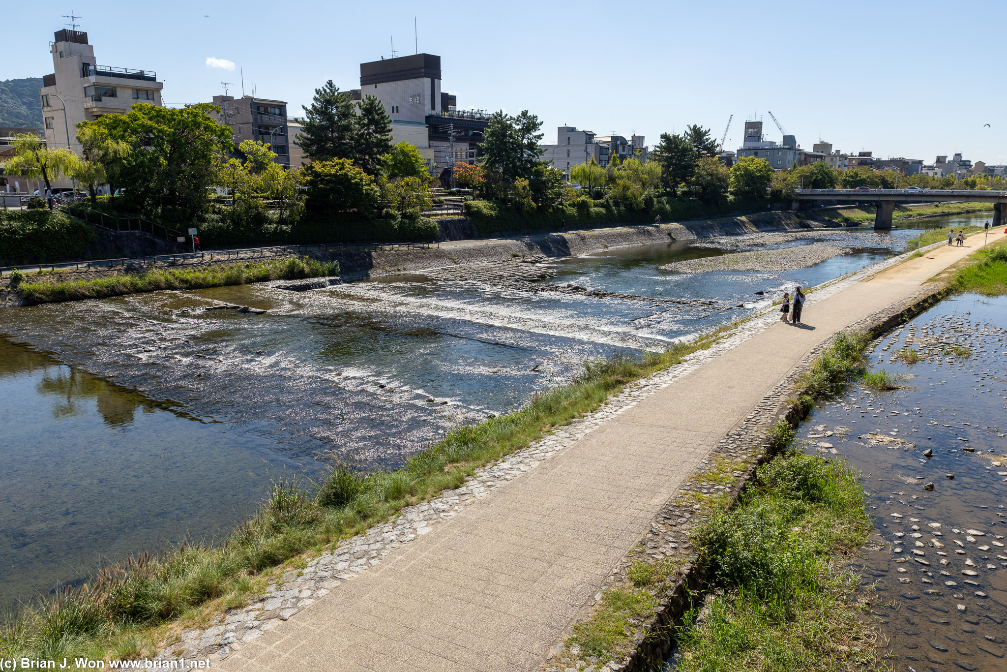 Kamo River.