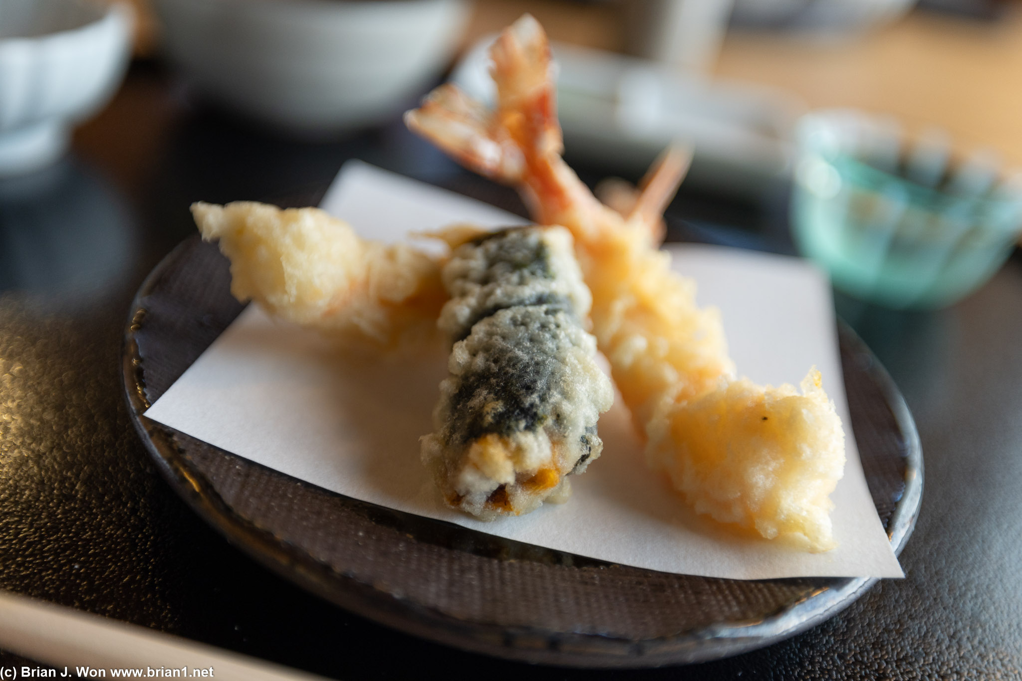 Did not know you could tempura uni. o_0