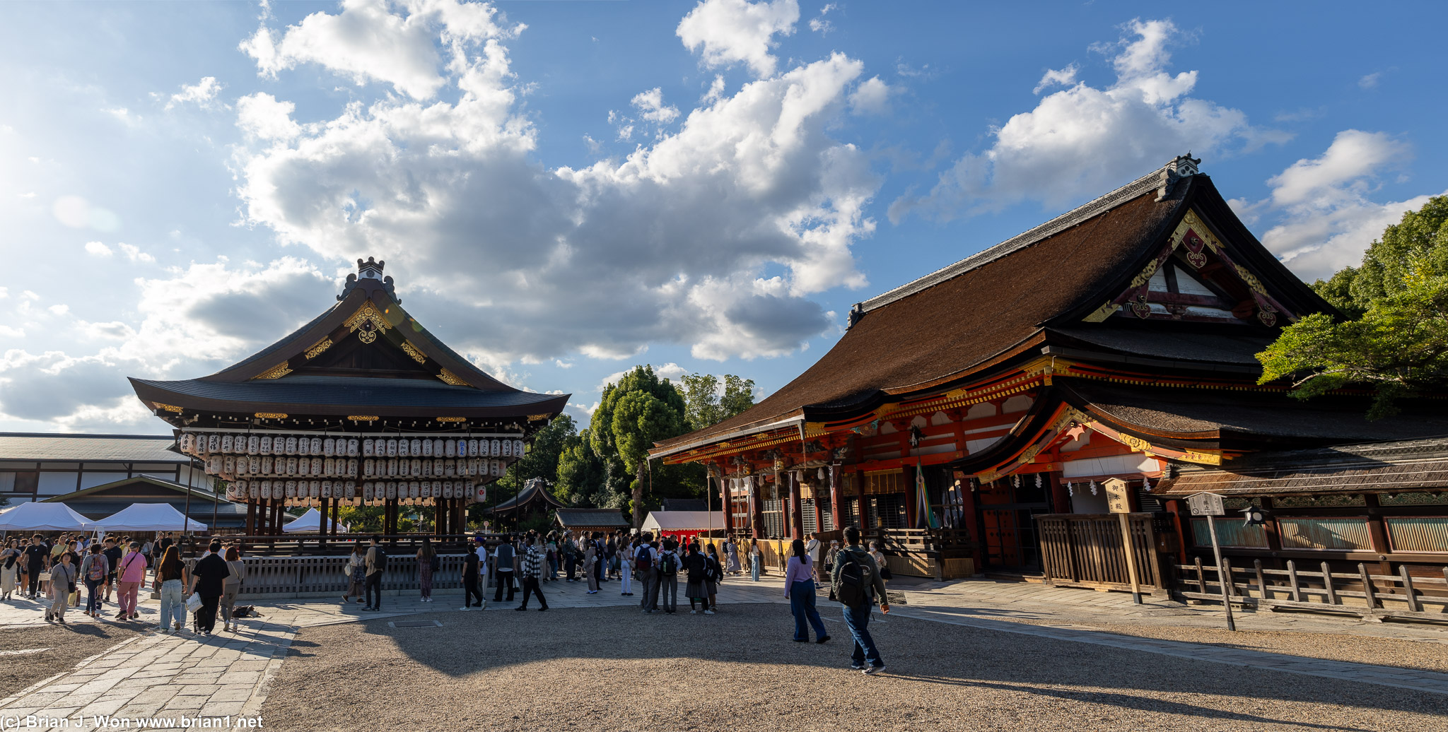 Yasaka Shrine. Saw at least two others before this one in the same area...