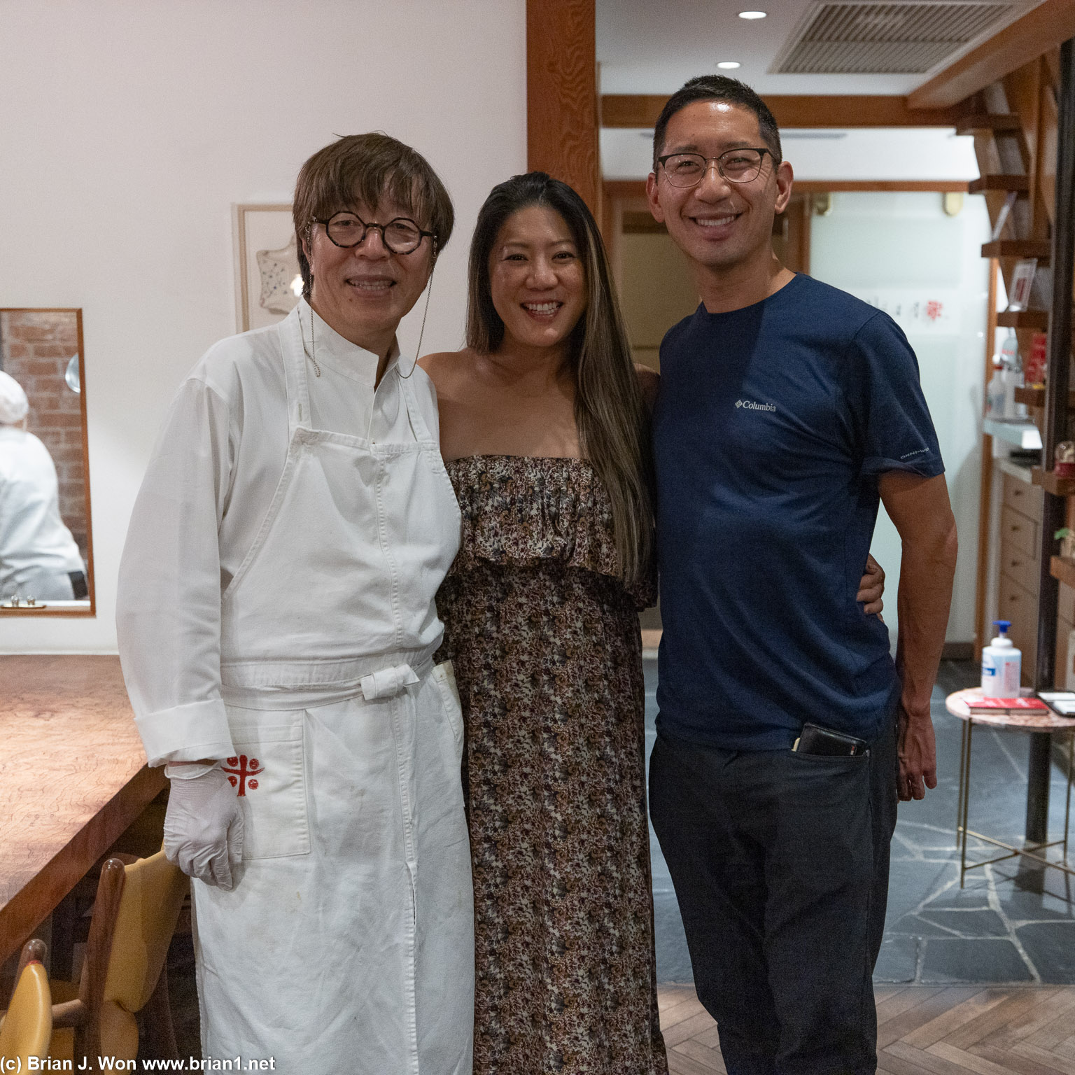 With Chef Masayasu Yonemura.