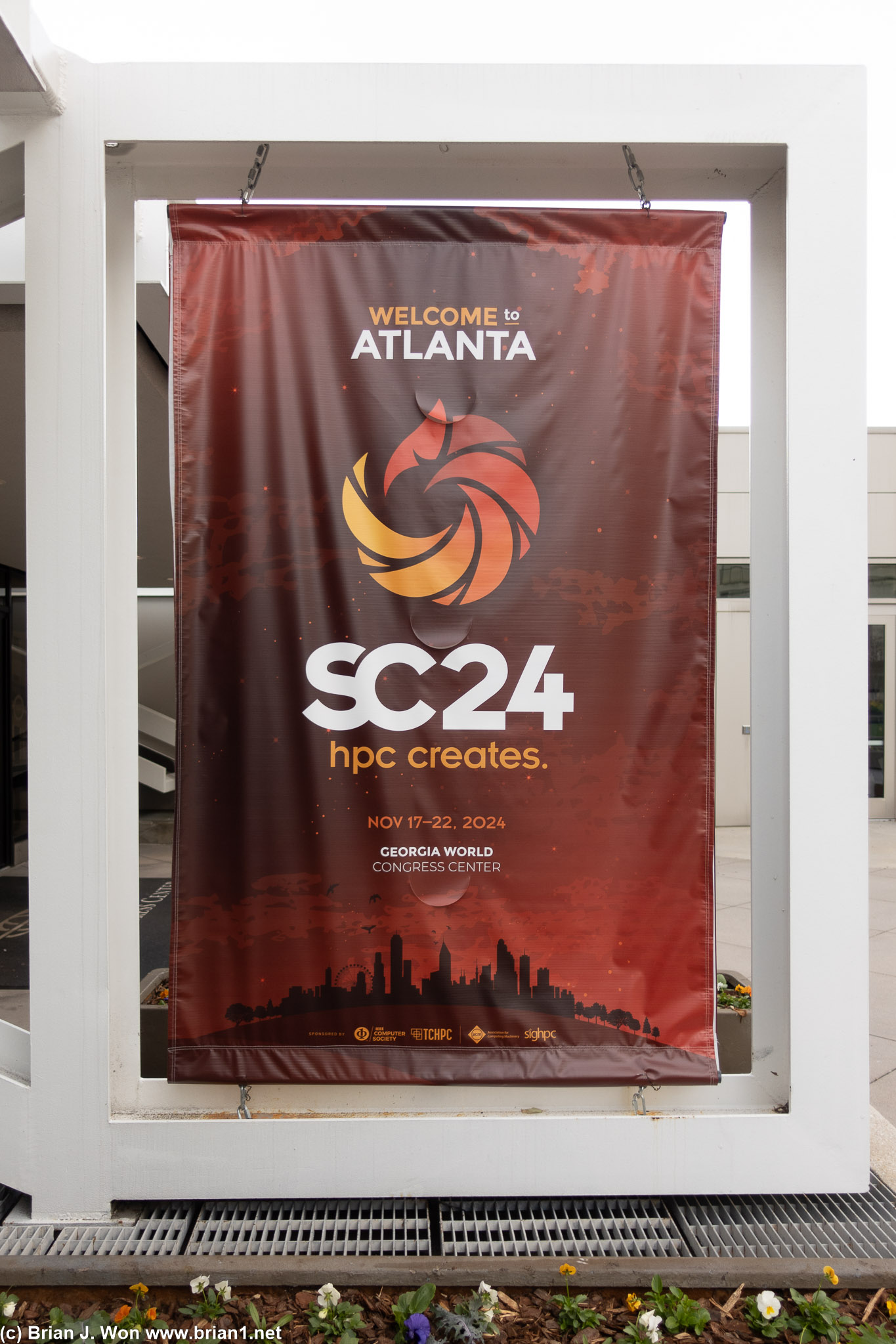 First day of Supercomputing 24 (SC24).