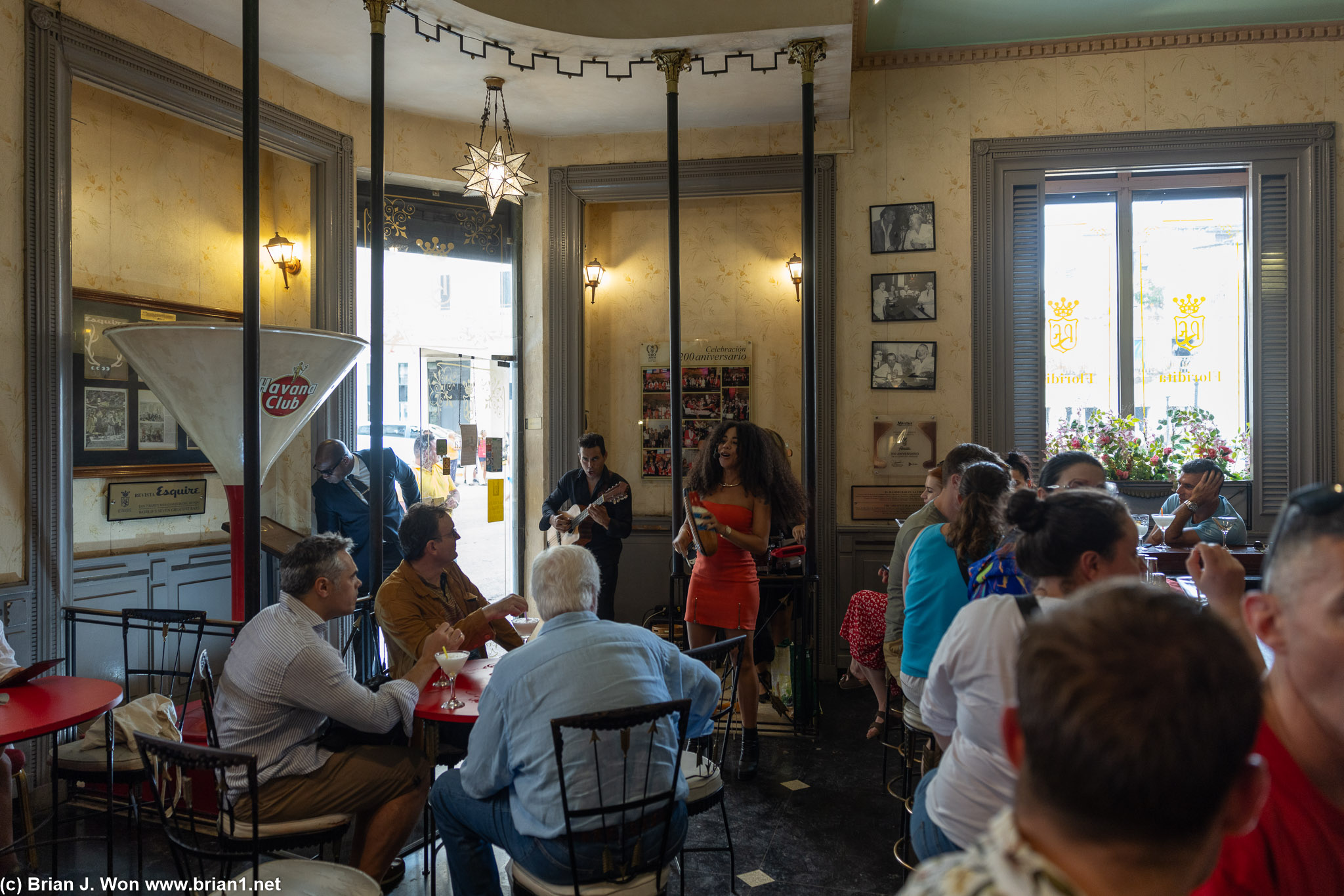 One of Ernest Hemingway's watering holes, El Floridita.