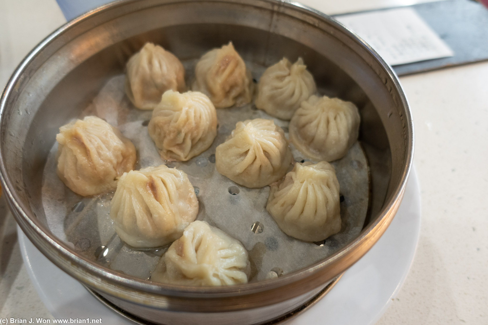 Xiao long bao not bad at all.