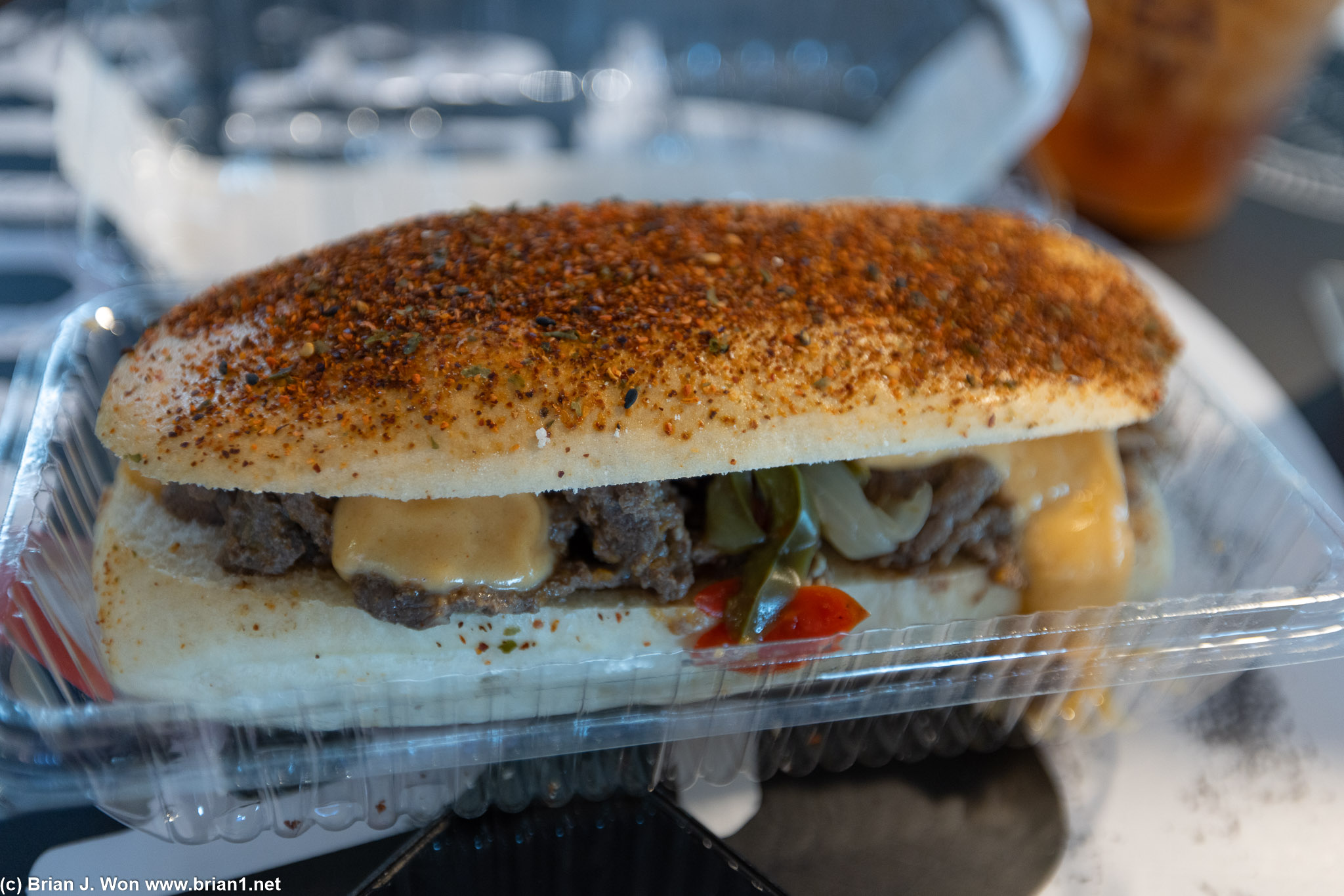 Philly cheesesteak at Coffee Bean? What the heck?