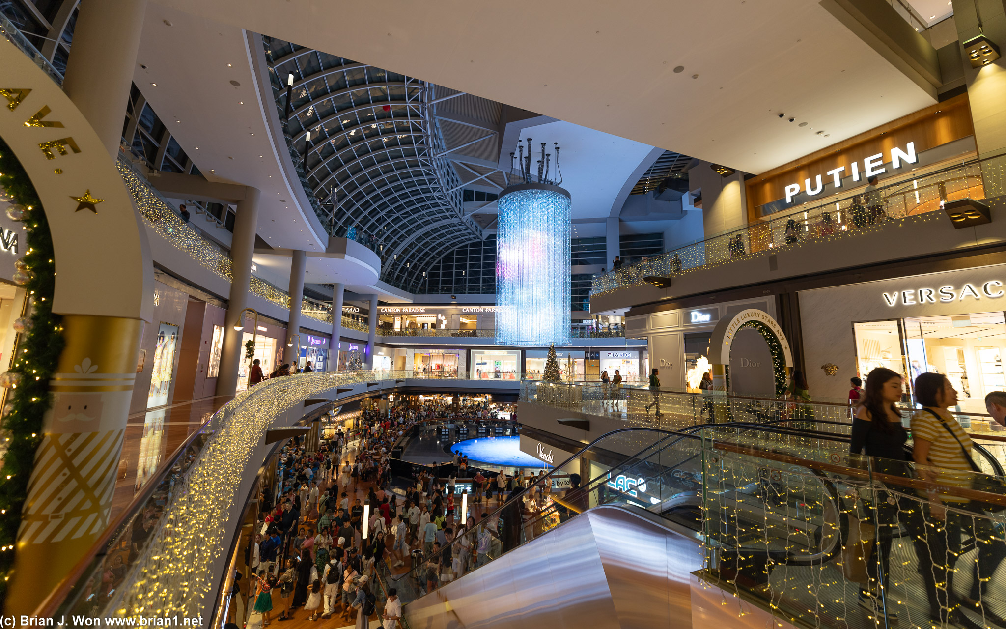 Rasapura Masters food court, ground floor, The Shoppes at Marina Bay Sands.