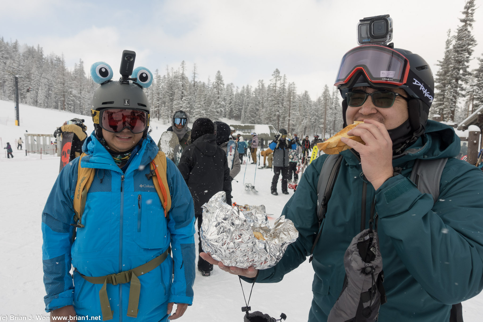 Siva decided we needed a grilled cheese.