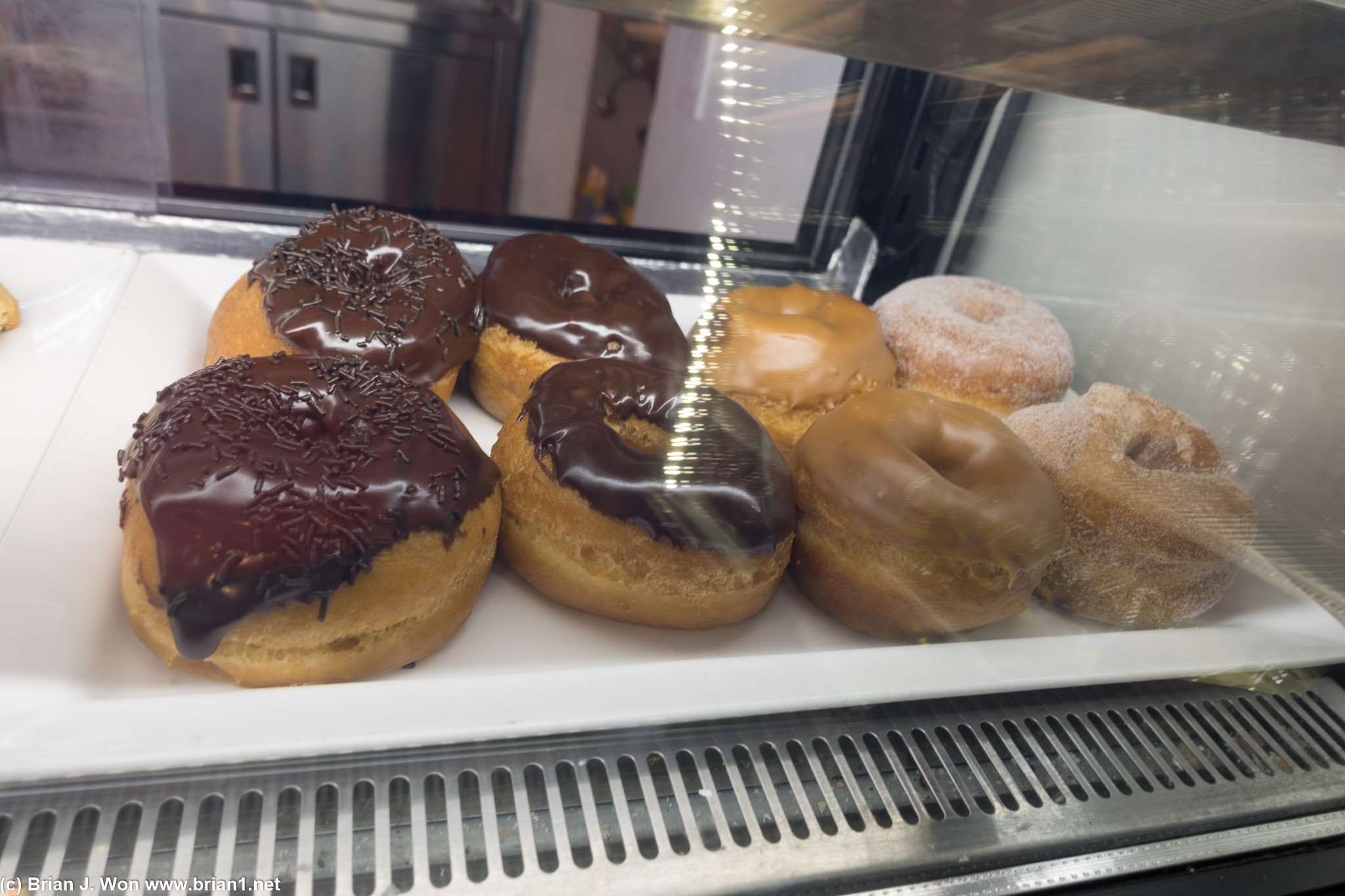 Mammoth Mountain's kitchens make some massive donuts.