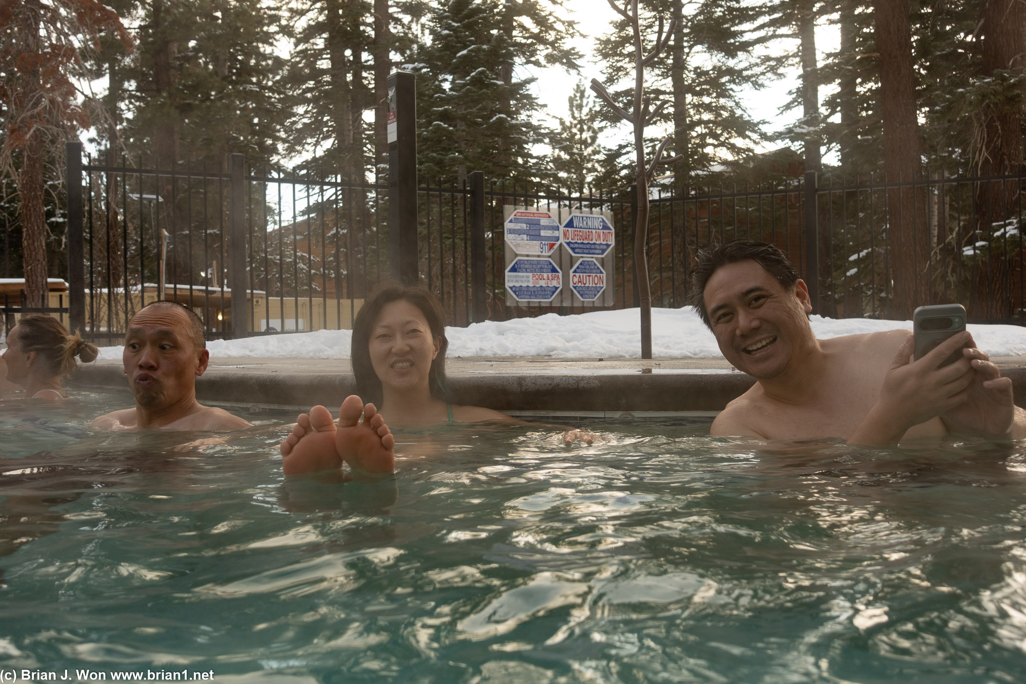 Hot tub expressions.