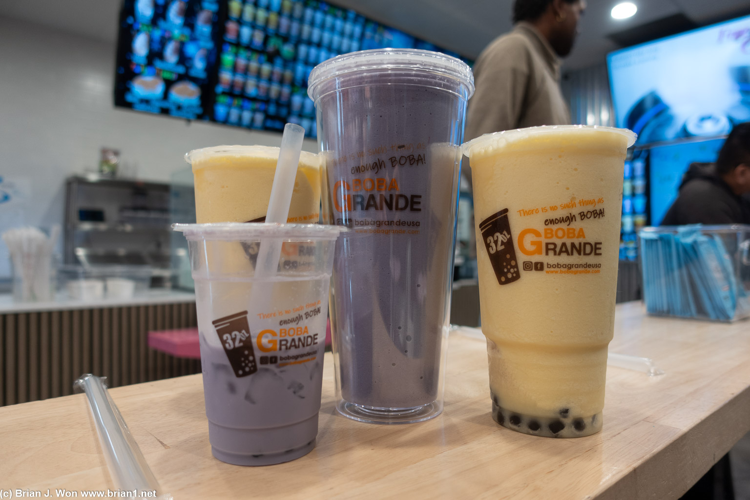 Two different sizes.