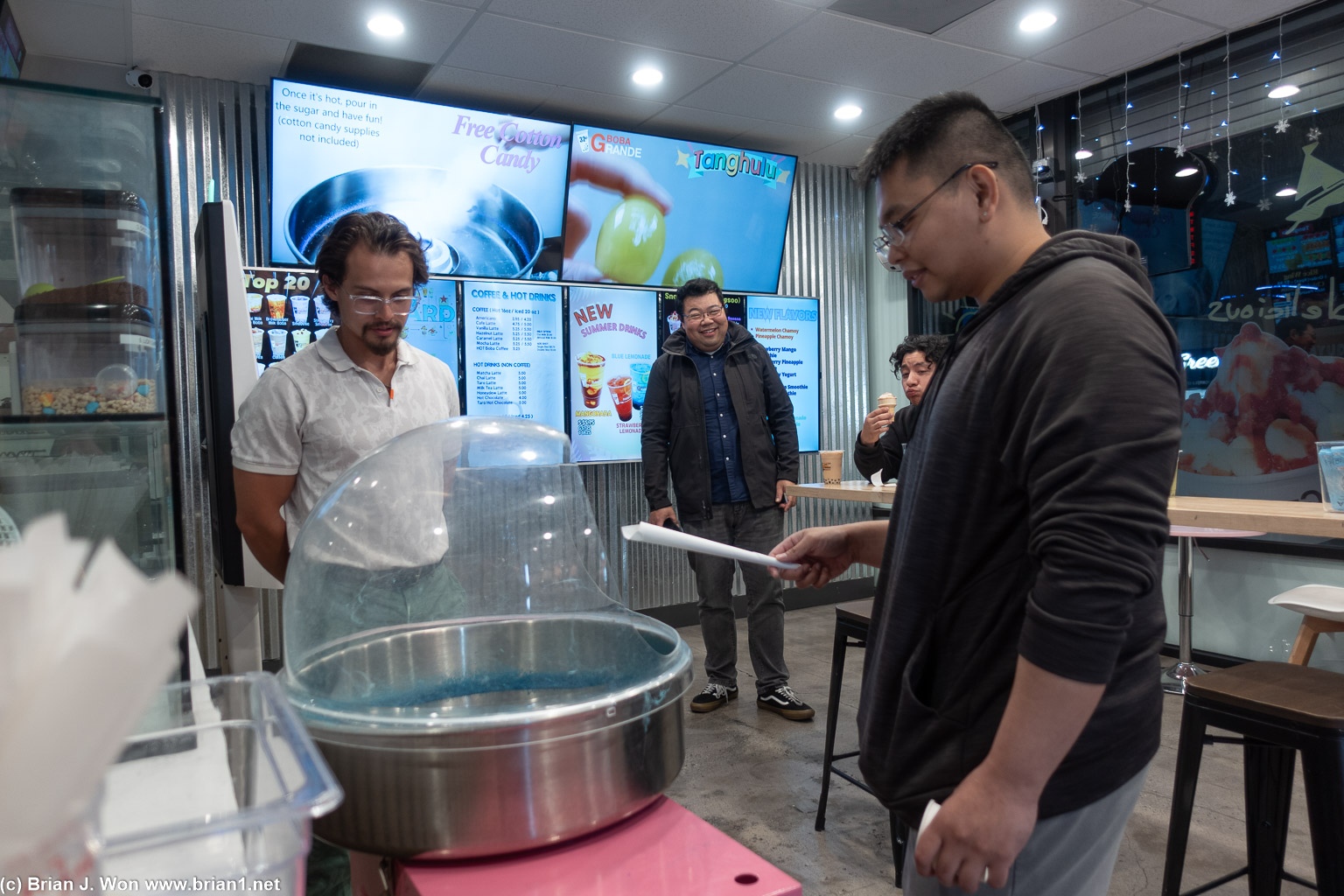 Cotton candy machine?