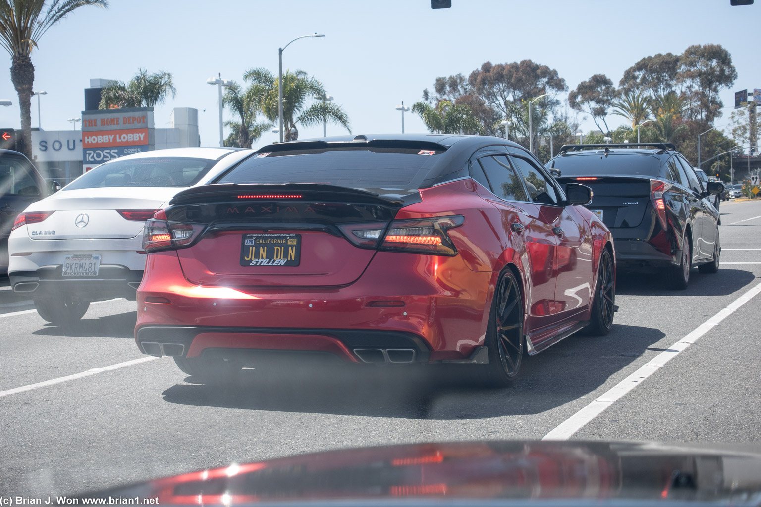 8th gen Maxima all fixed up in Stillen's ricer parts?